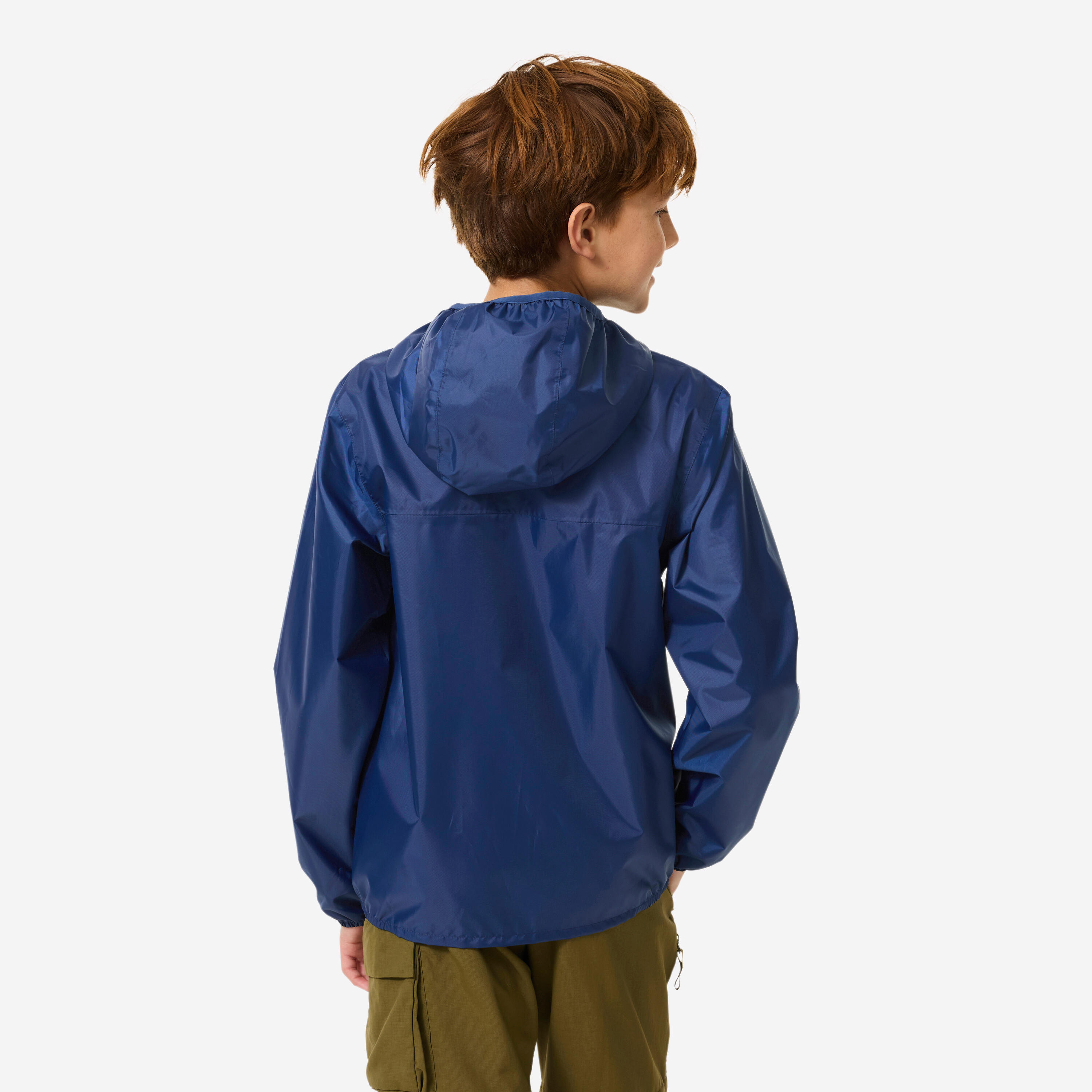 Manteau de randonnée imperméable enfant, MH 100 4/8