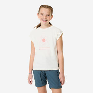 Camiseta de montaña y trekking manga corta Niños 7-15 años Quechua MH100