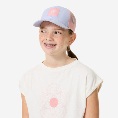 Кепка-тракер MH500 для туризму для дітей 7-15 років фіолетова