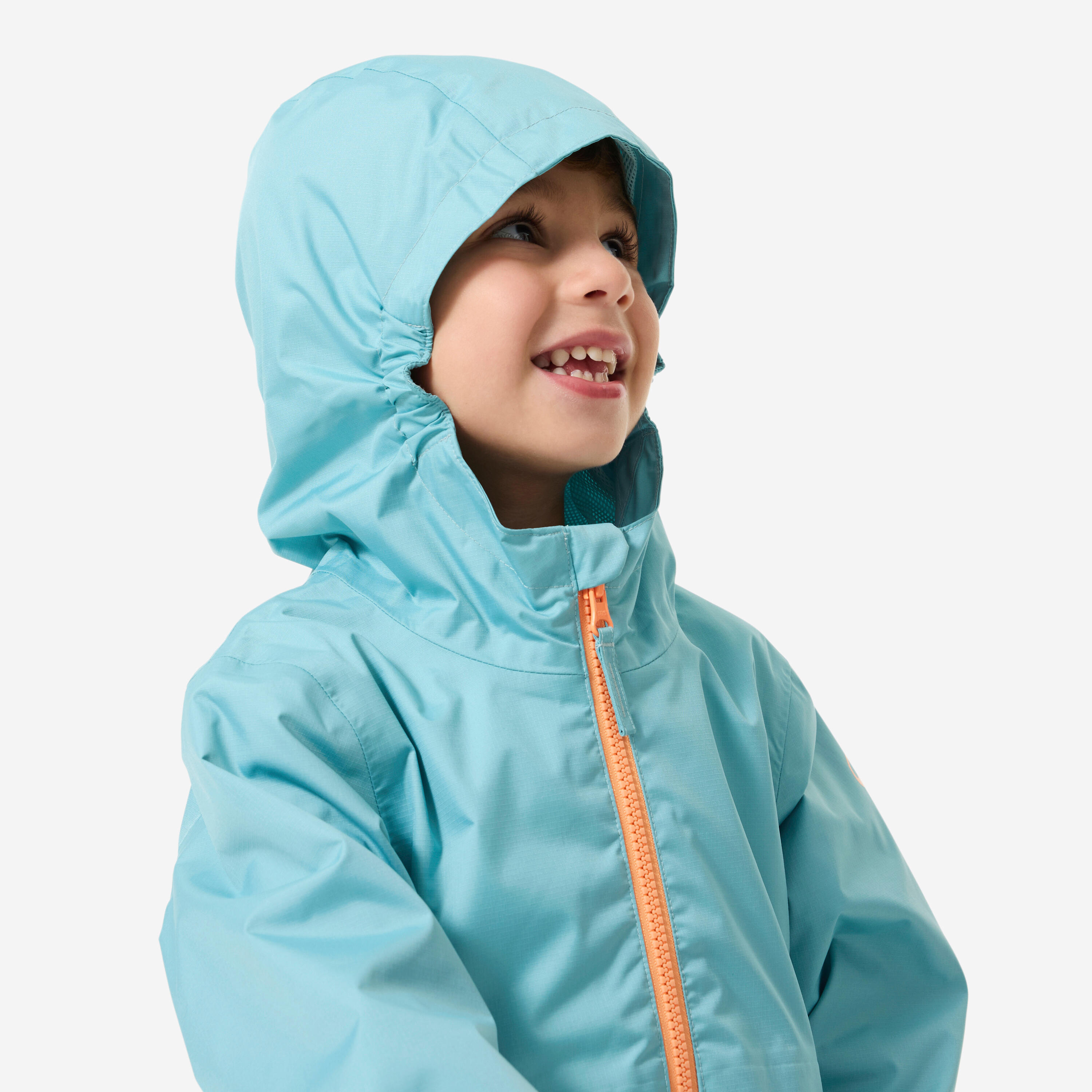 Manteau de randonnée imperméable enfant, MH 500 Âge 2-6 ans 5/7