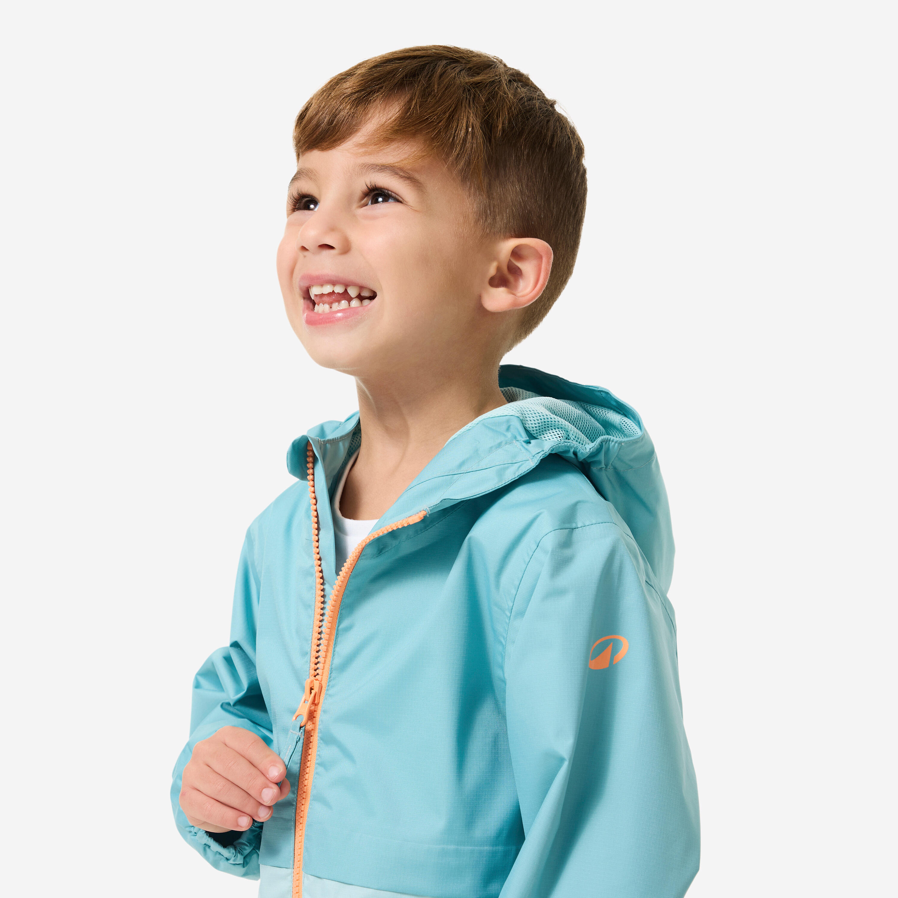 Manteau de randonnée imperméable enfant, MH 500 Âge 2-6 ans 6/7