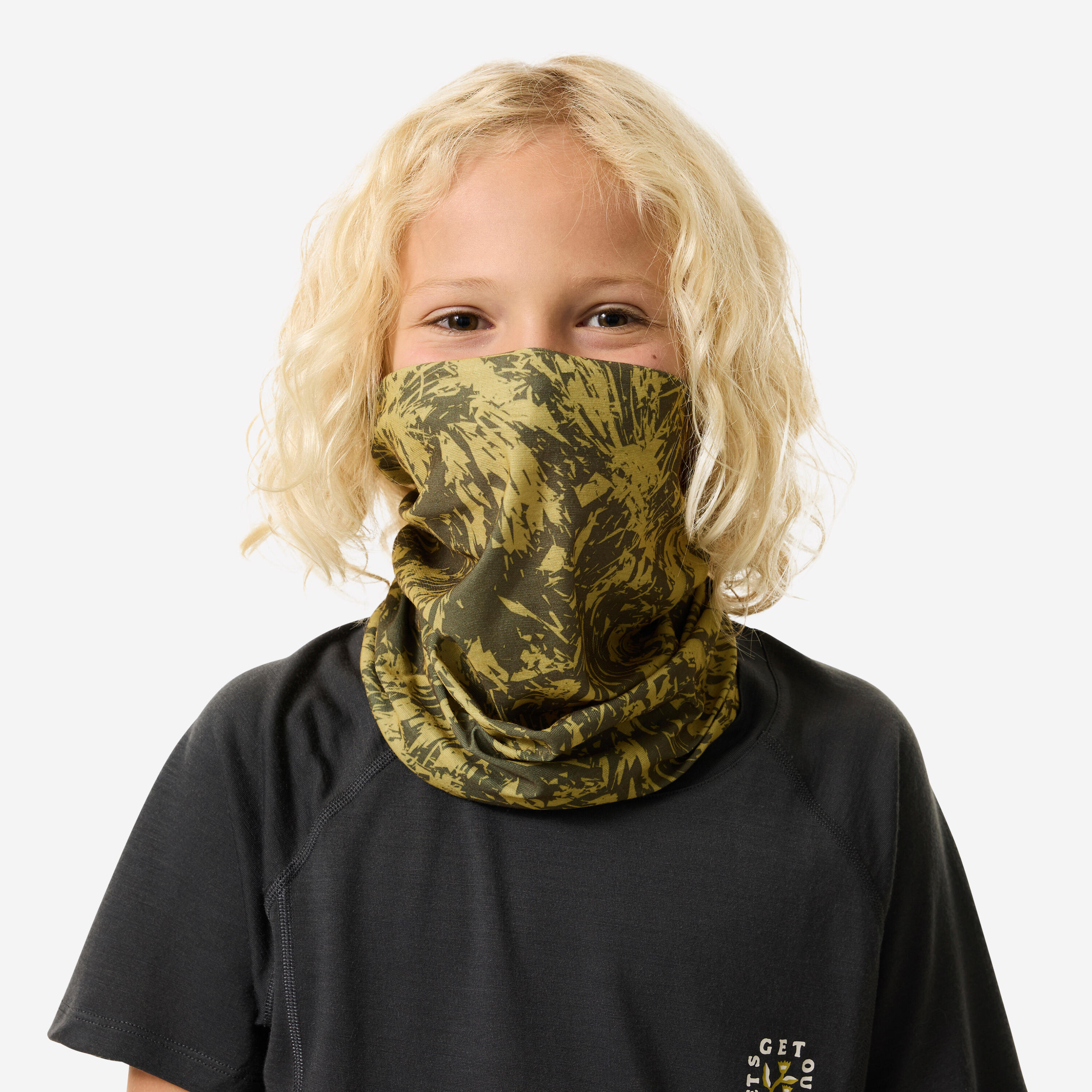 Cache-cou de randonnée enfant, MH 500 Âge 7-15 ans 2/5