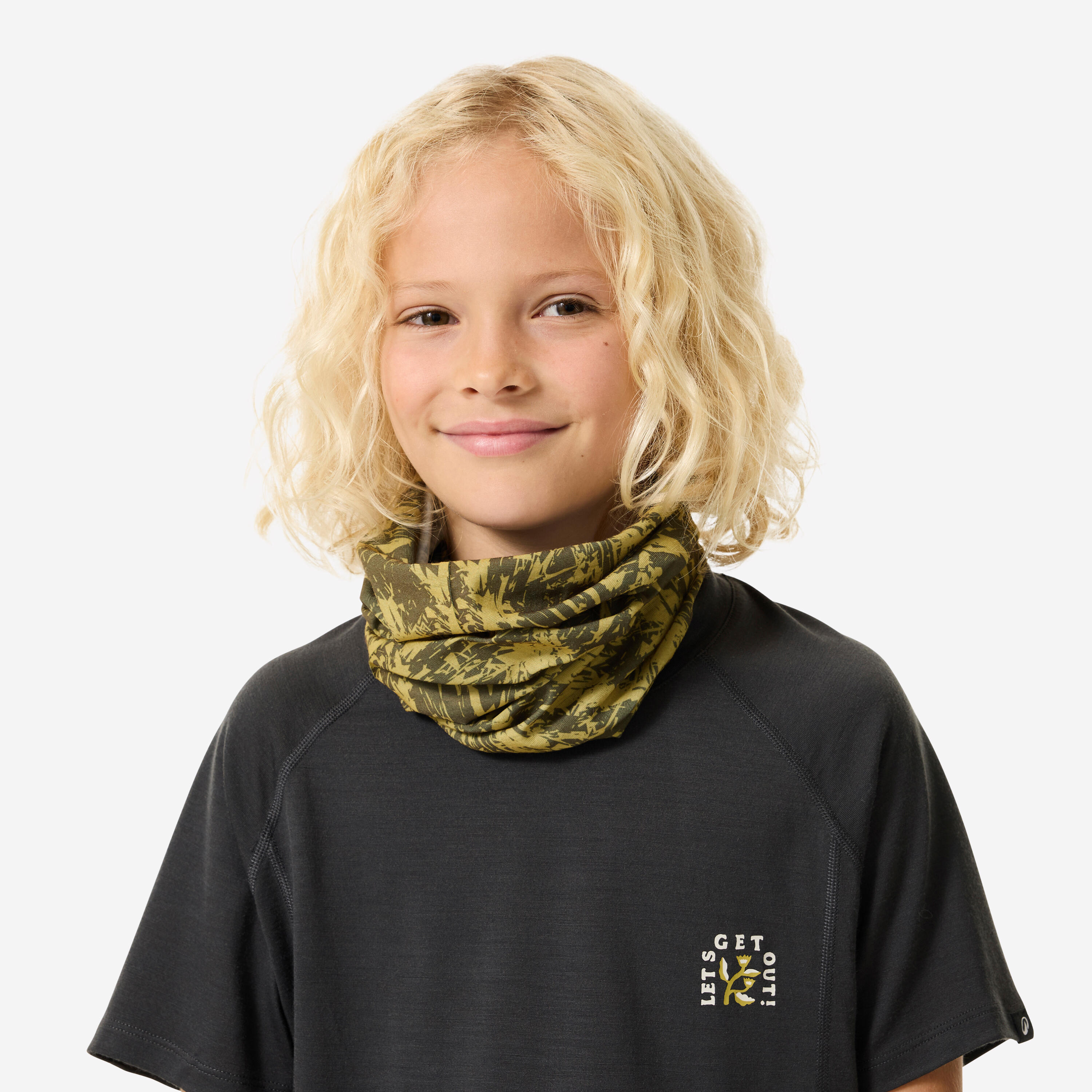 Cache-cou de randonnée enfant, MH 500 Âge 7-15 ans 4/5