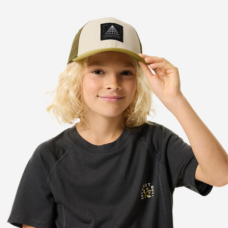 Кепка дитяча MH100 для туризму 7-15 років бежева