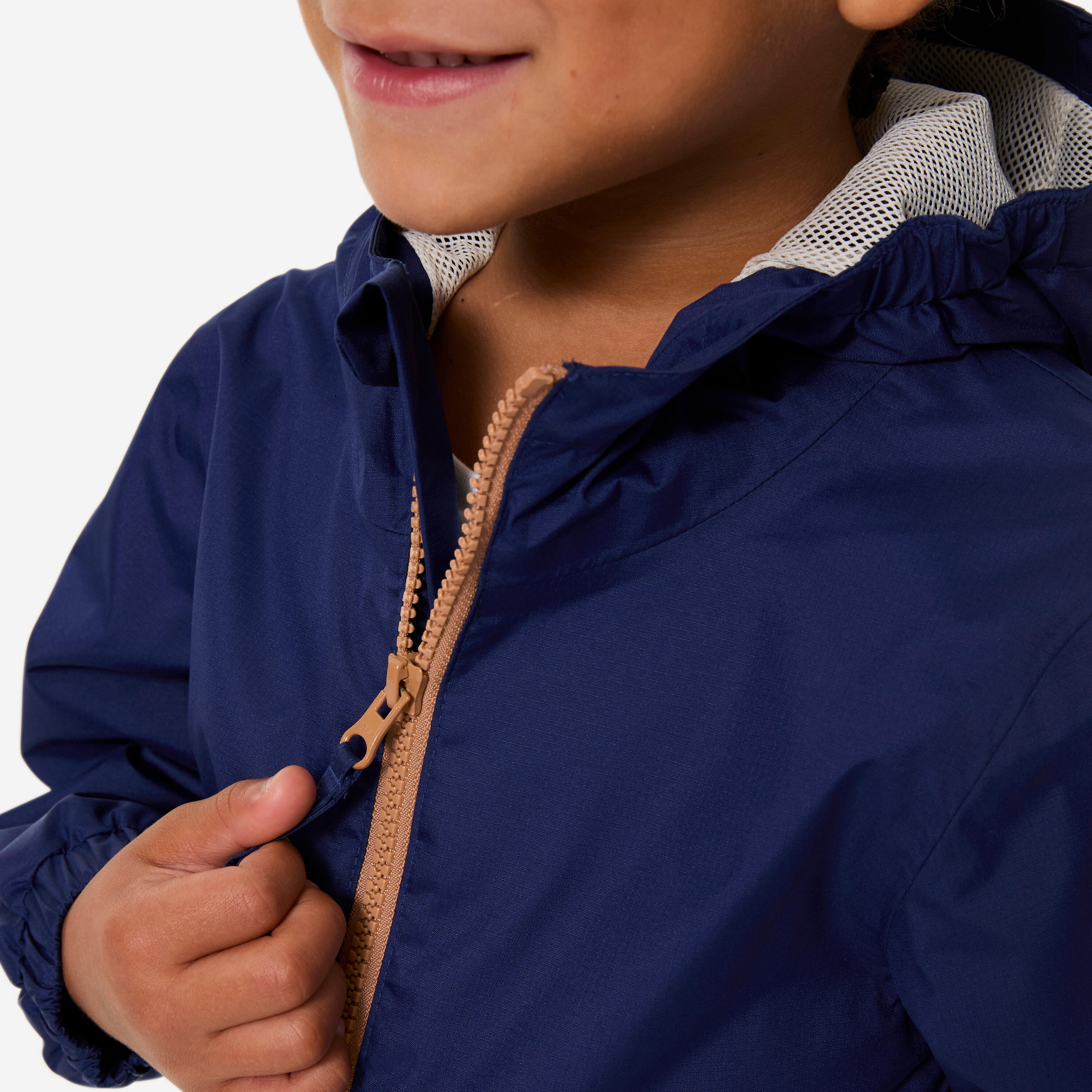 Kids’ Waterproof Hiking Jacket, MH 500 Age 2–6 - QUECHUA