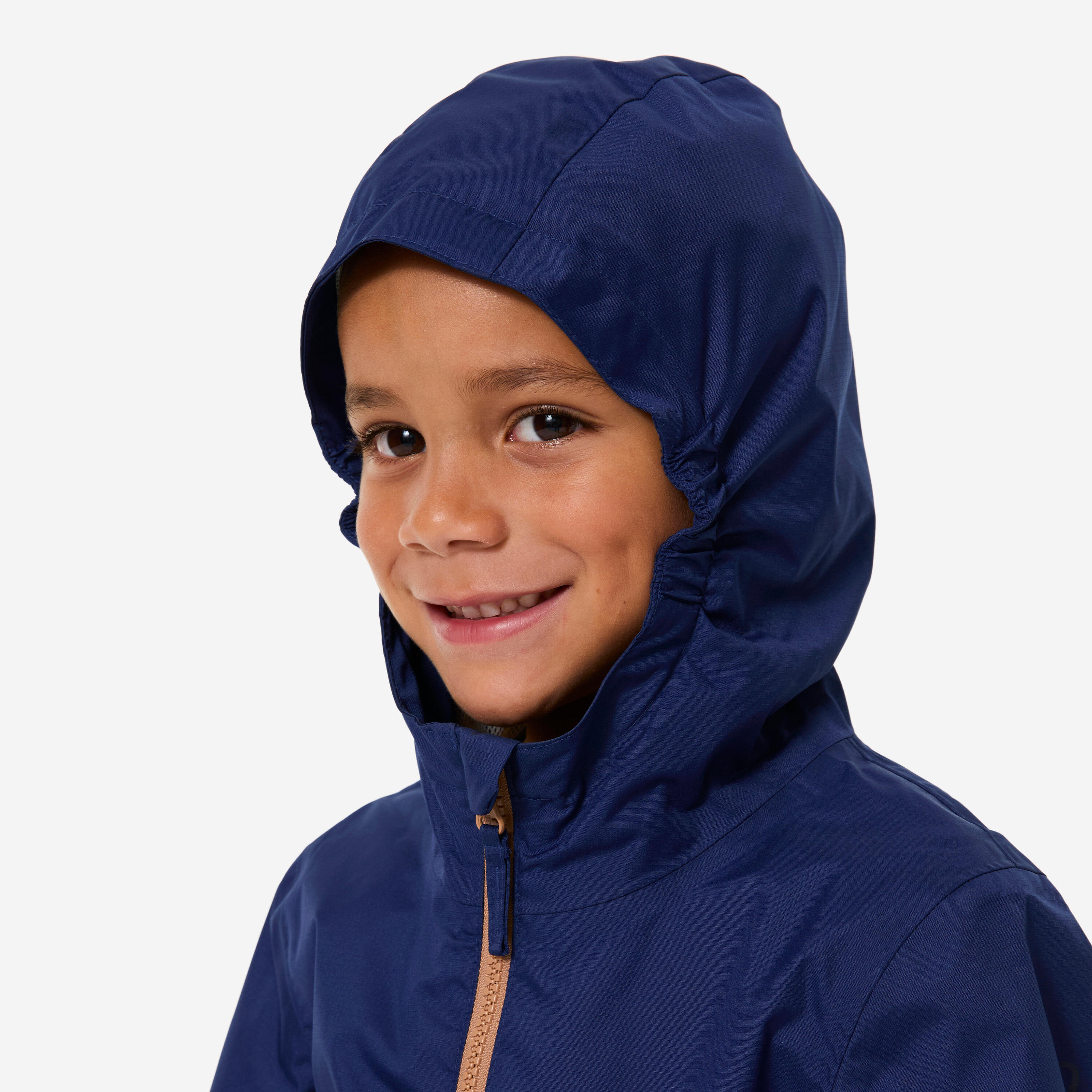 Kids’ Waterproof Hiking Jacket, MH 500 Age 2–6 - QUECHUA