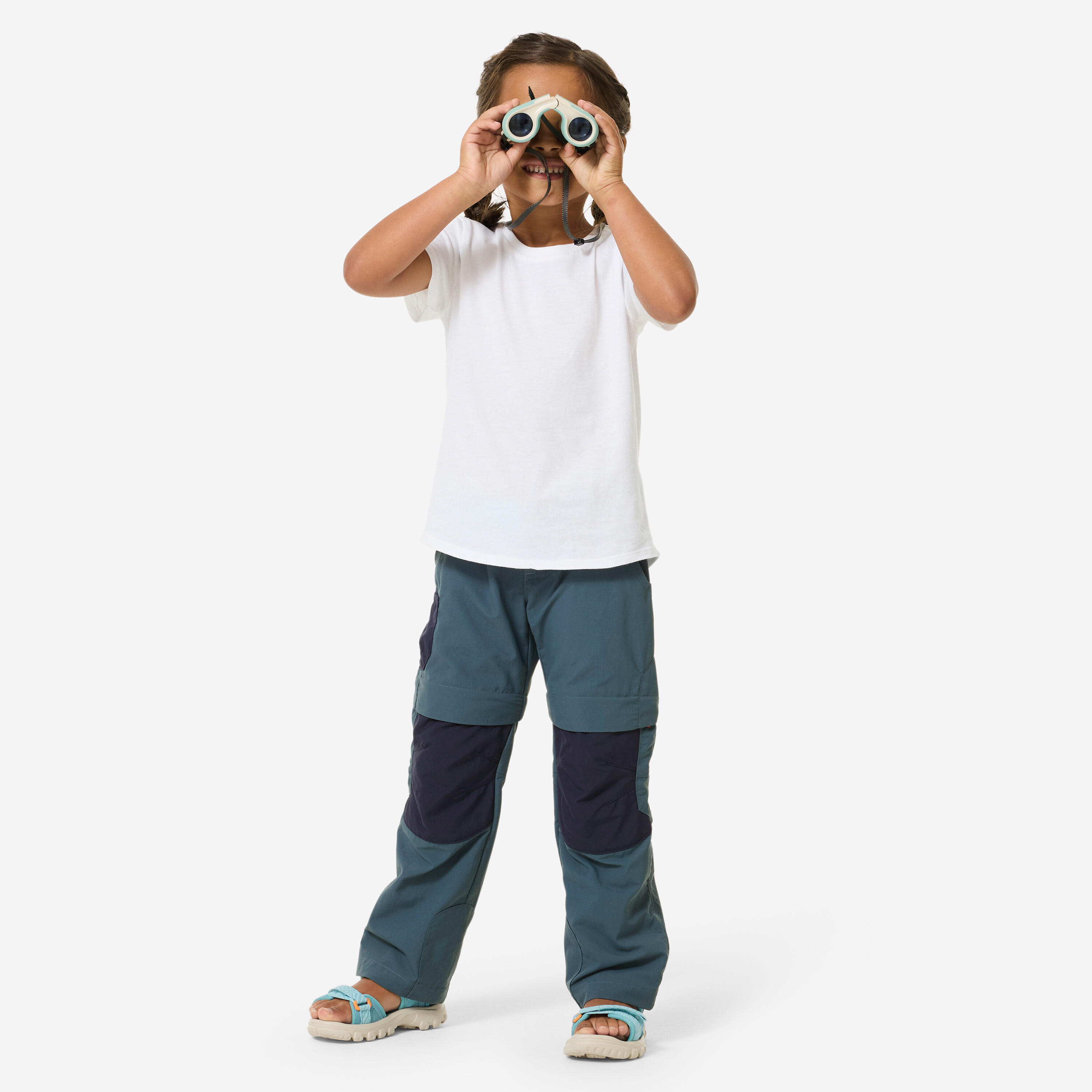 Kids’ Convertible Hiking Pants, MH 500 Age 2–6 - QUECHUA