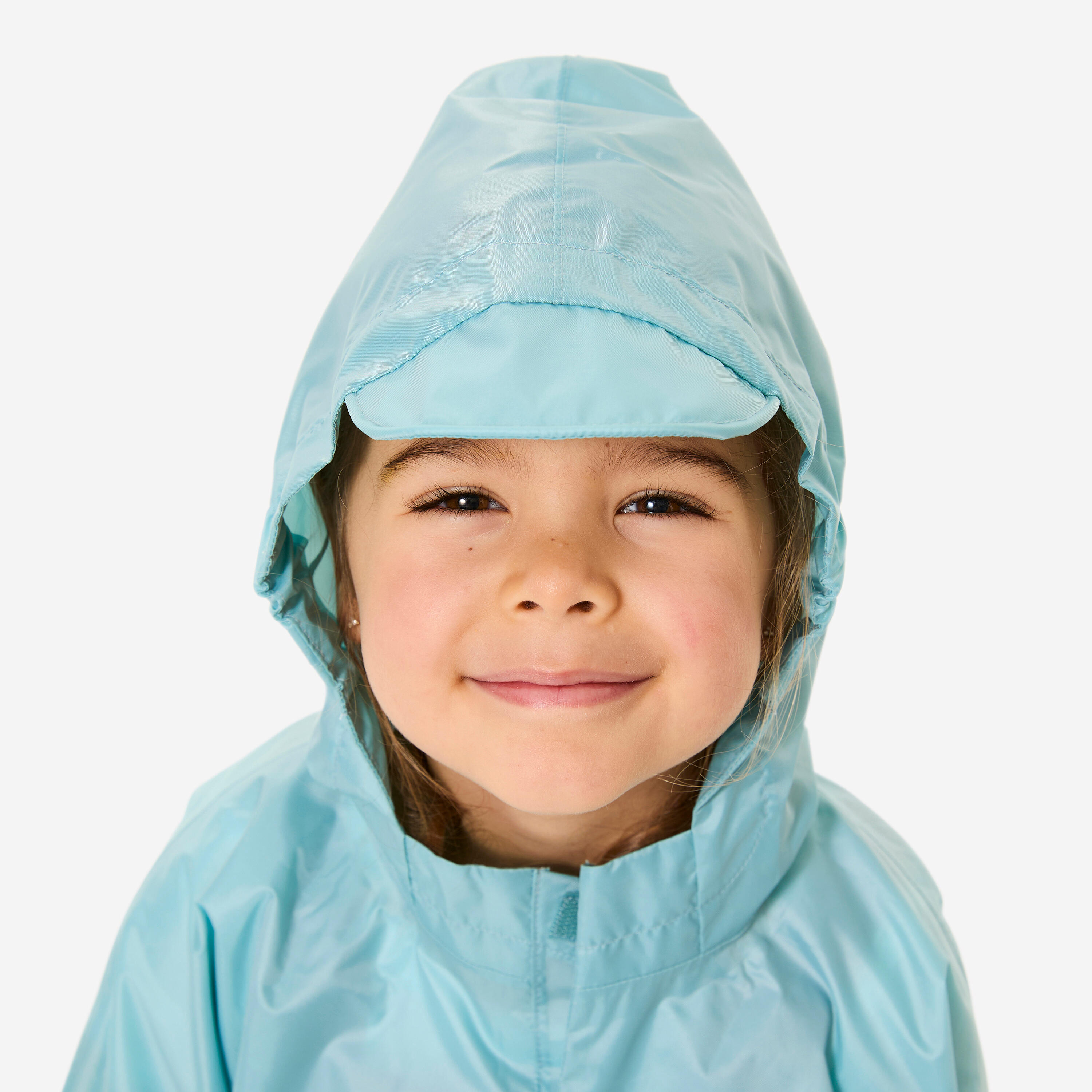 Wasserdichter Kinder-Wanderponcho, MH100 kid Blau 6/10