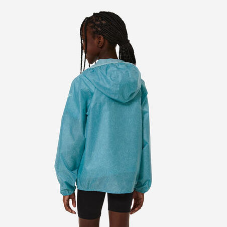 Куртка дитяча MH100 для туризму водонепроникна синя