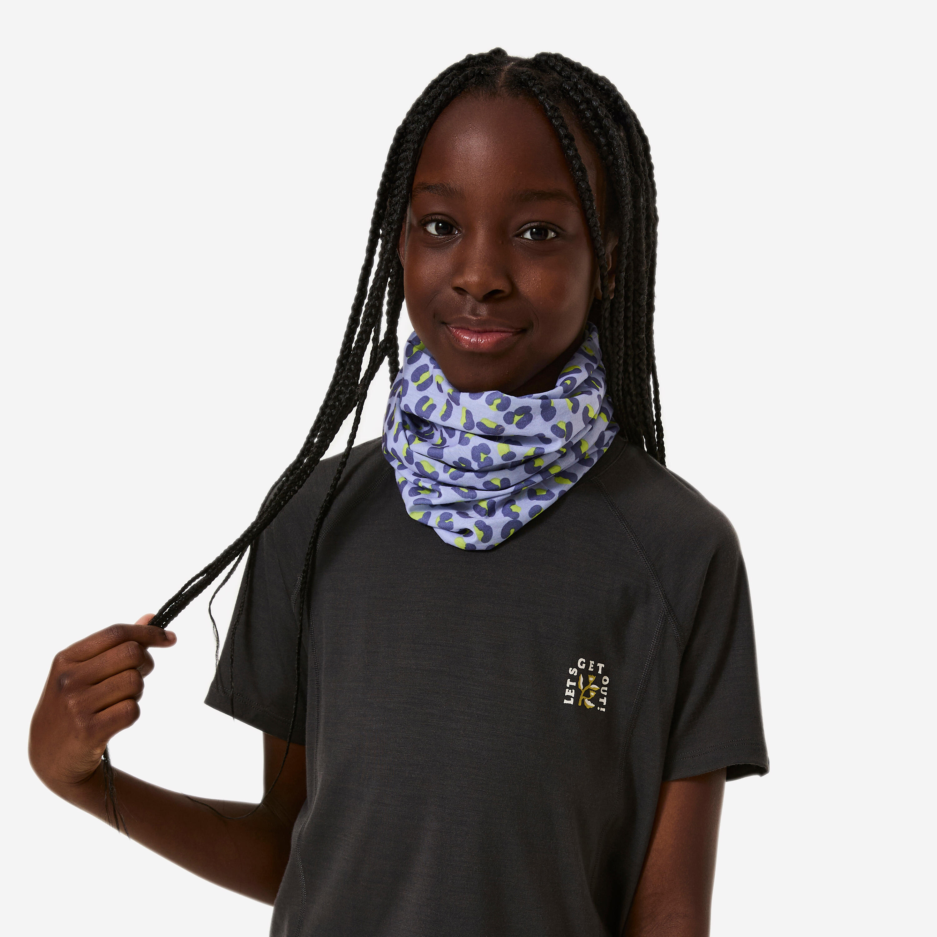Cache-cou de randonnée enfant, MH 500 Âge 7-15 ans 4/5