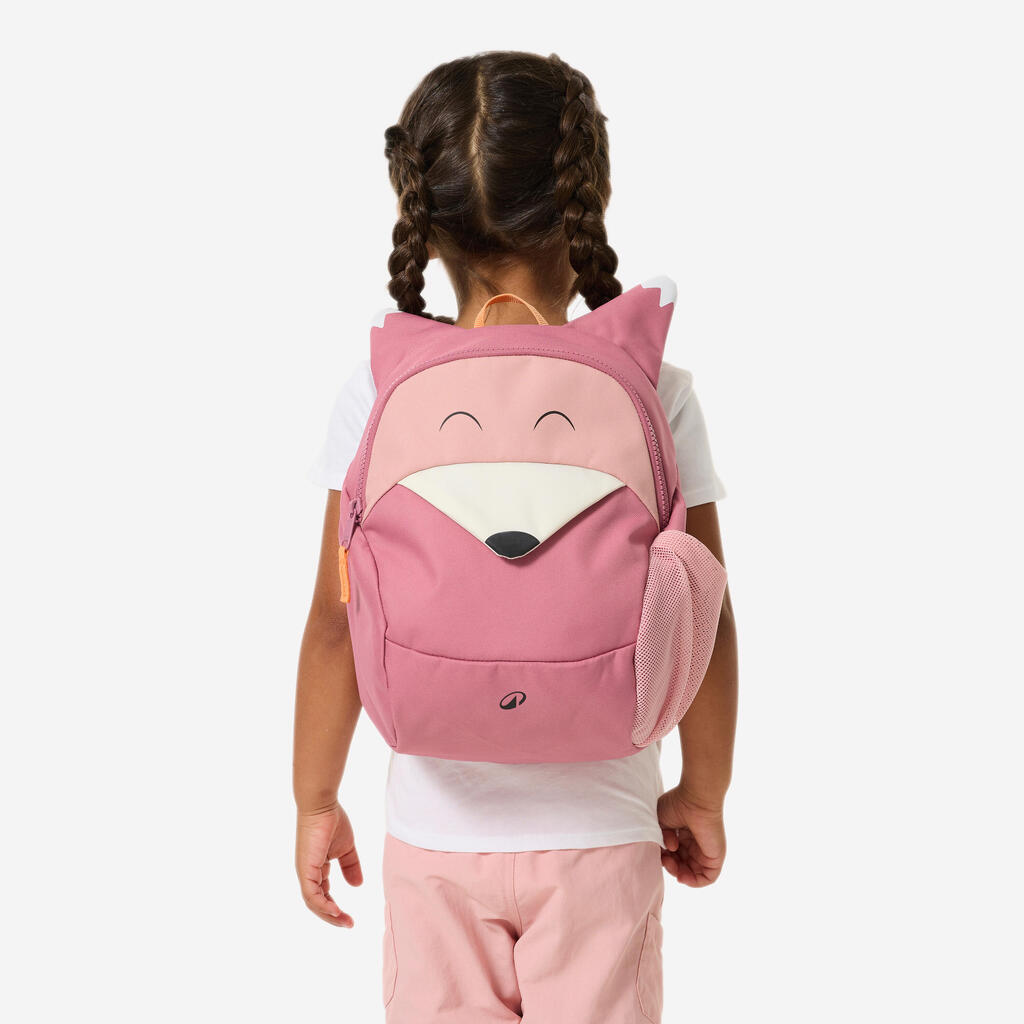 Morral de senderismo 7 L 2-5 años niños, NH100 Zorro rosado 
