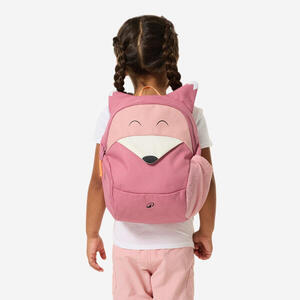 Mochila de senderismo 7L 2-5 años niños, NH100 Zorro rosa