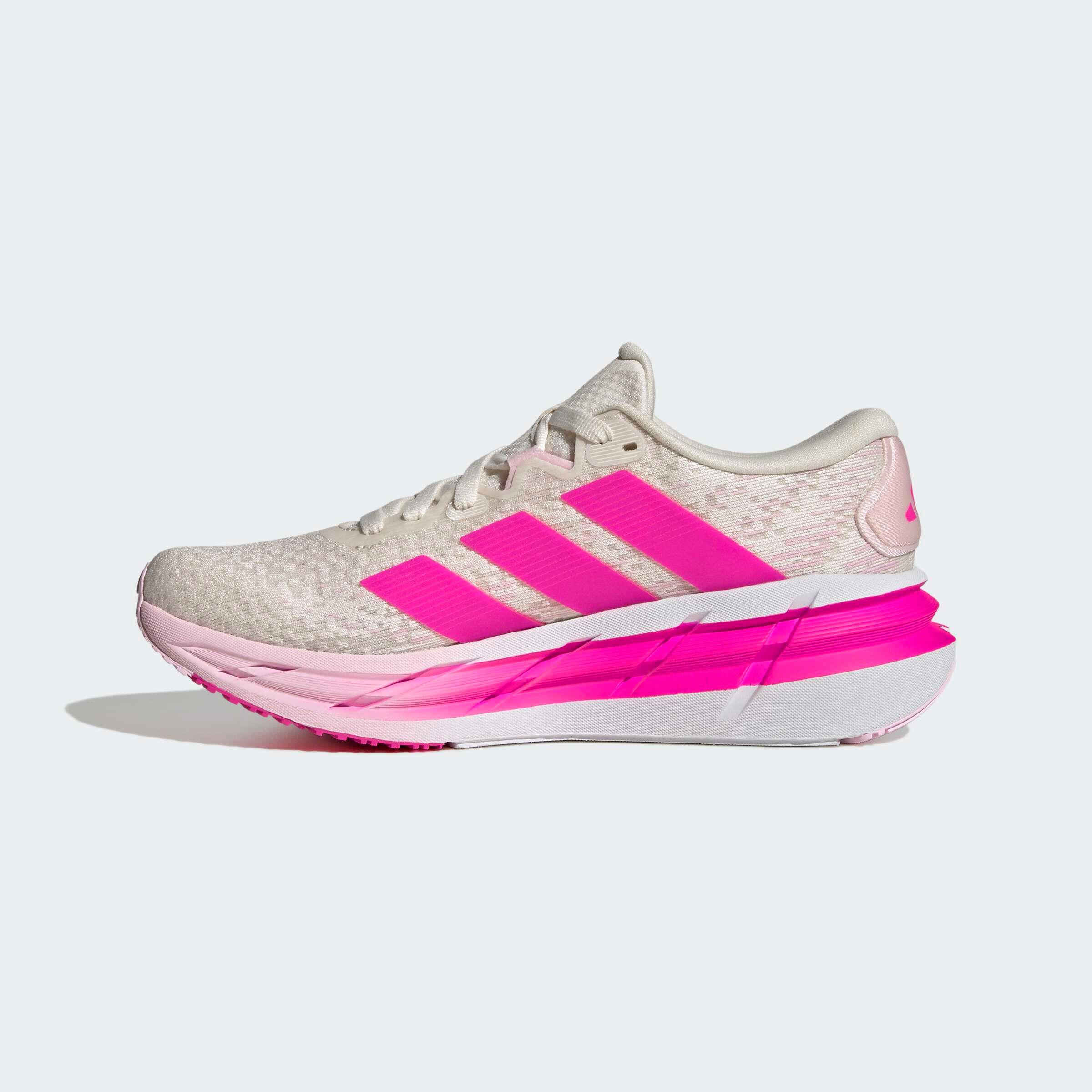 Stabiler gedämpfter Laufschuh für Frauen, adidas Adistar 4 weiss rosa 4/9