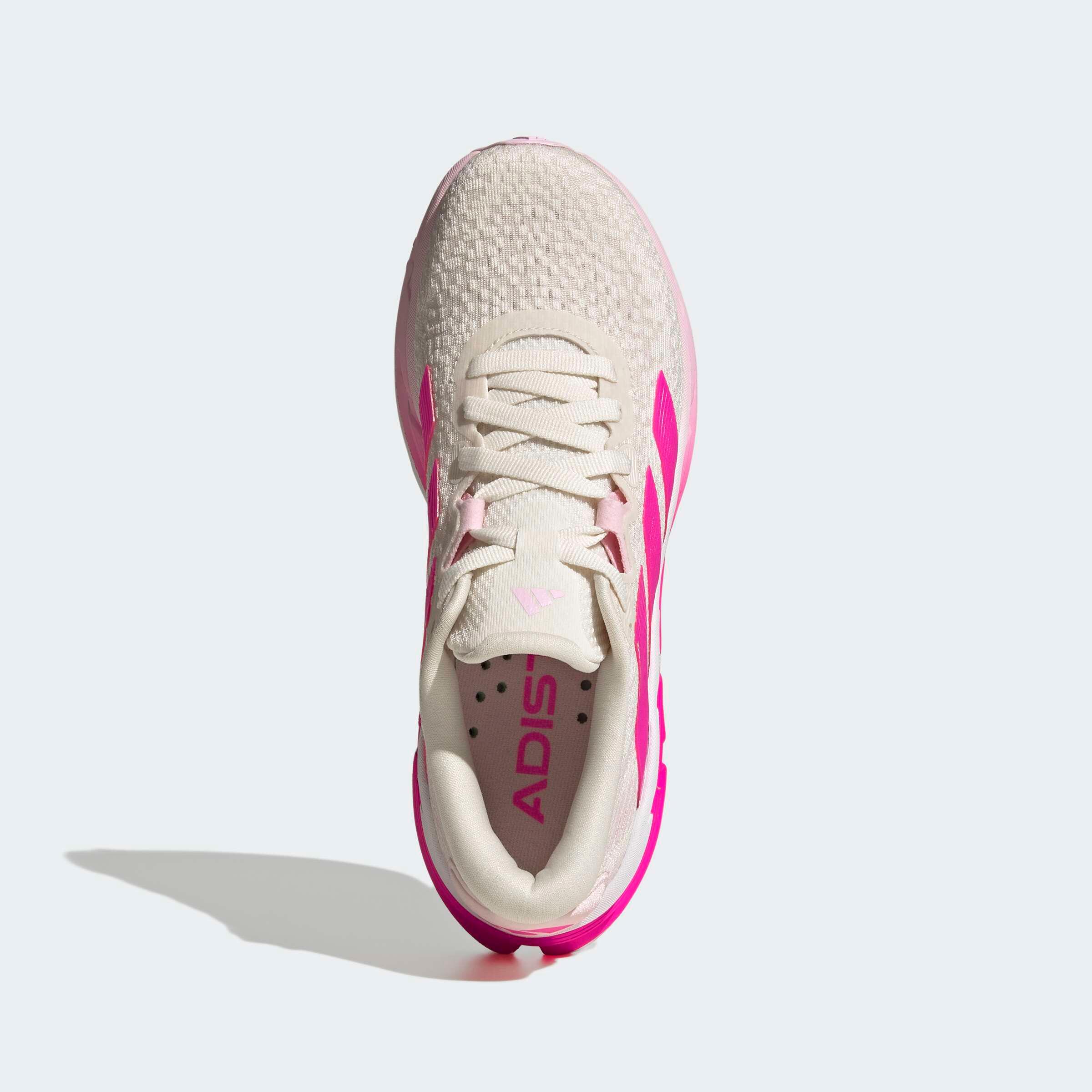 Stabiler gedämpfter Laufschuh für Frauen, adidas Adistar 4 weiss rosa 2/9