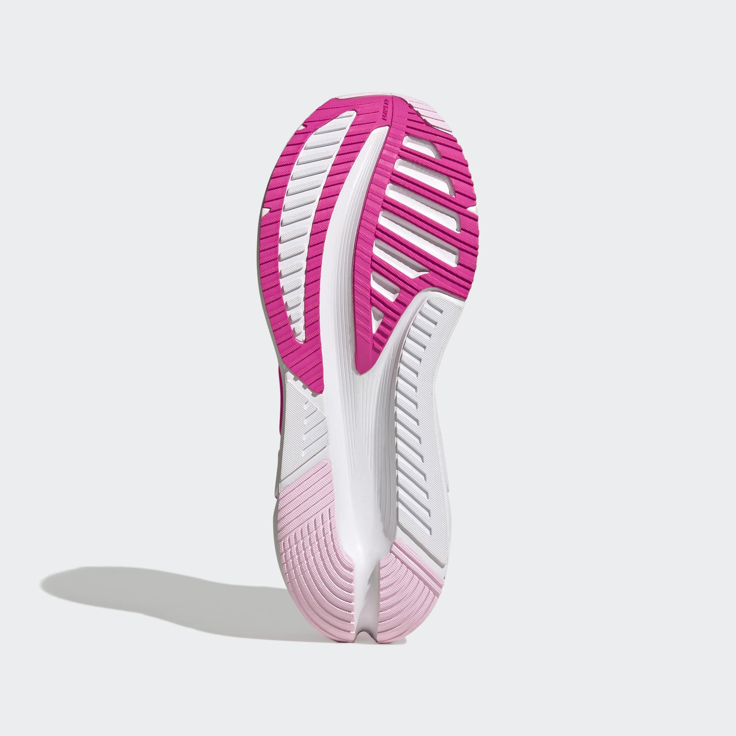 Stabiler gedämpfter Laufschuh für Frauen, adidas Adistar 4 weiss rosa 3/9