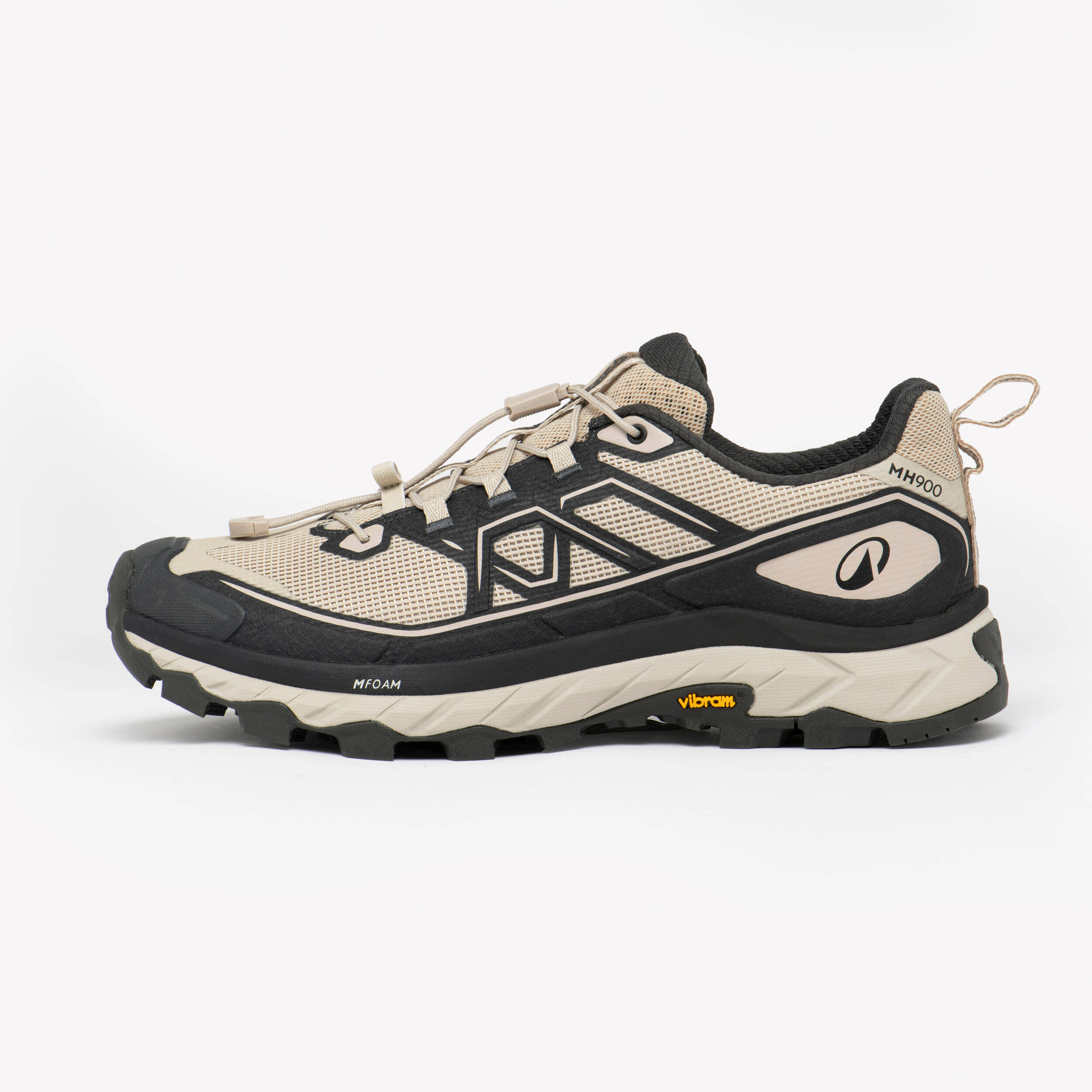 Men’s low-rise hiking boots, MH900 Light - Black -  1