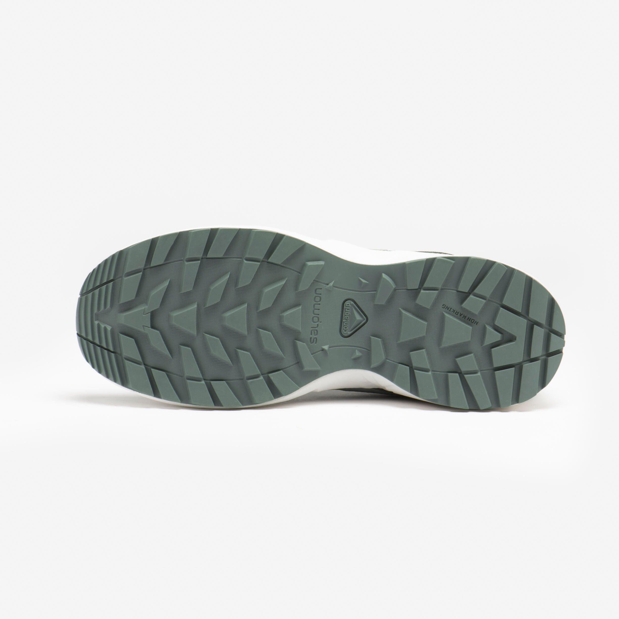 Chaussures de randonnée imperméables enfant, Saliba vert du 31 au 38 4/6