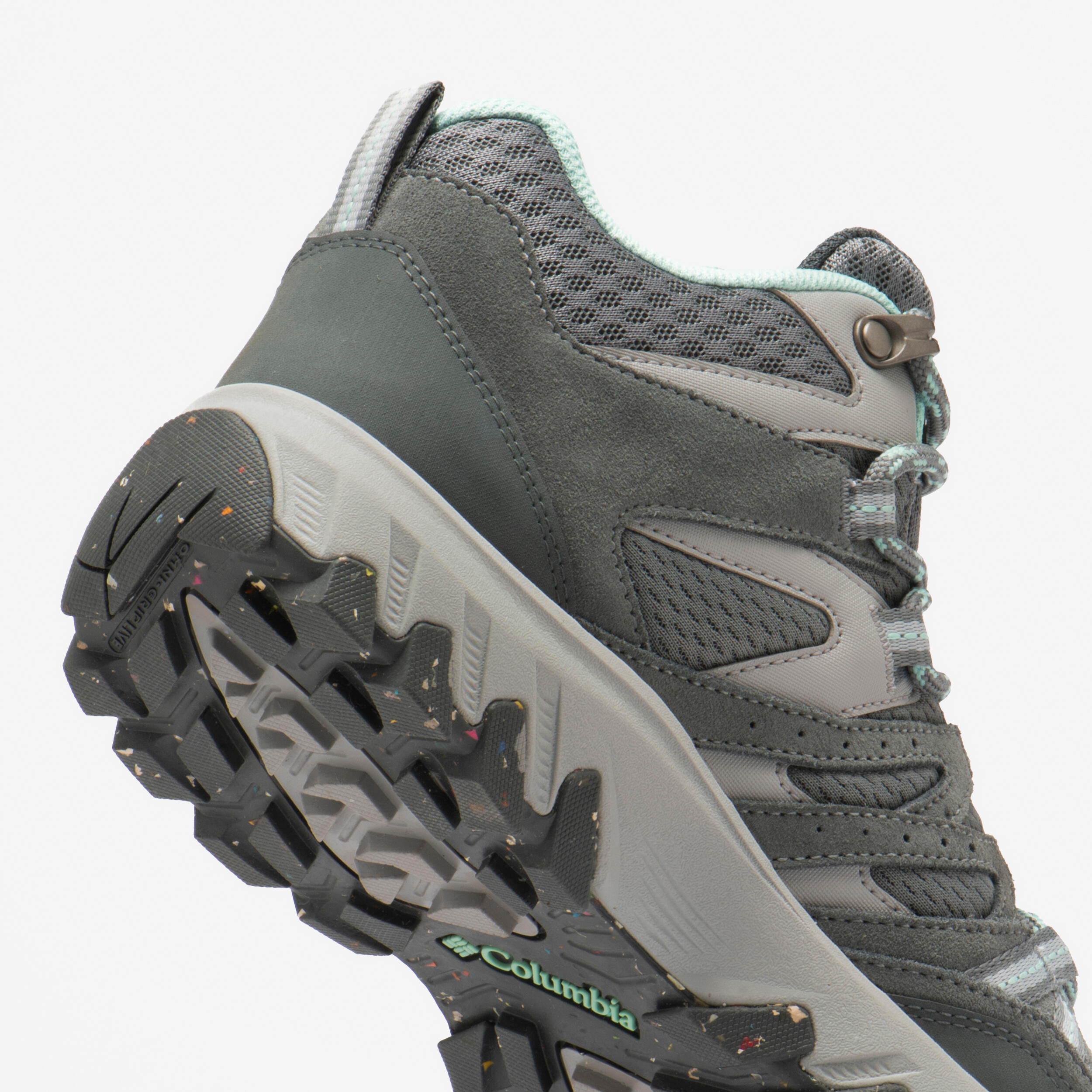 Chaussures Randonnée Columbia Redmond Gris - Femme 7.5 - Semelle TechLite - Occasion
