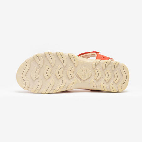 Сандалі жіночі NH100 для туризму оранжеві