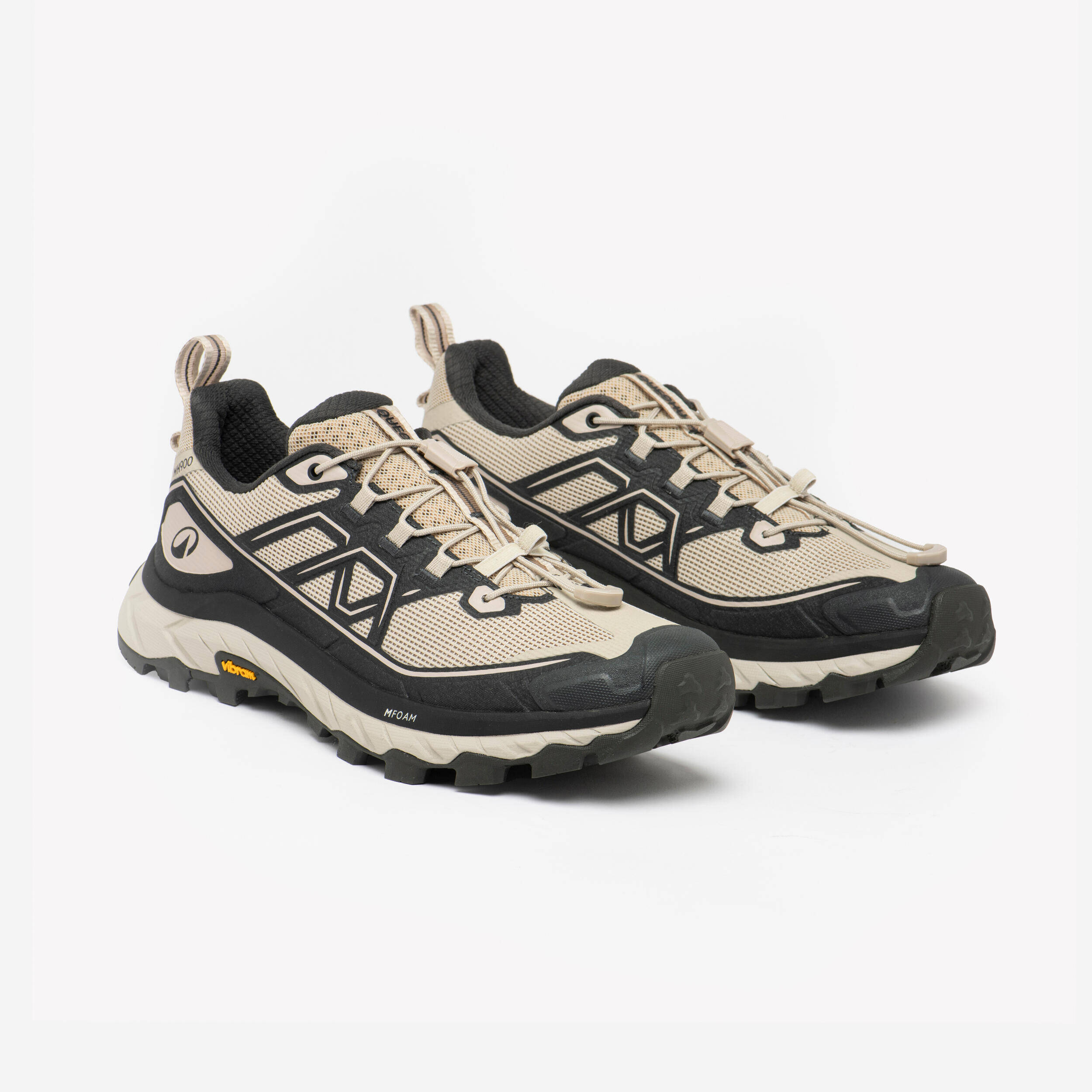Men’s low-rise hiking boots, MH900 Light - Black -  2