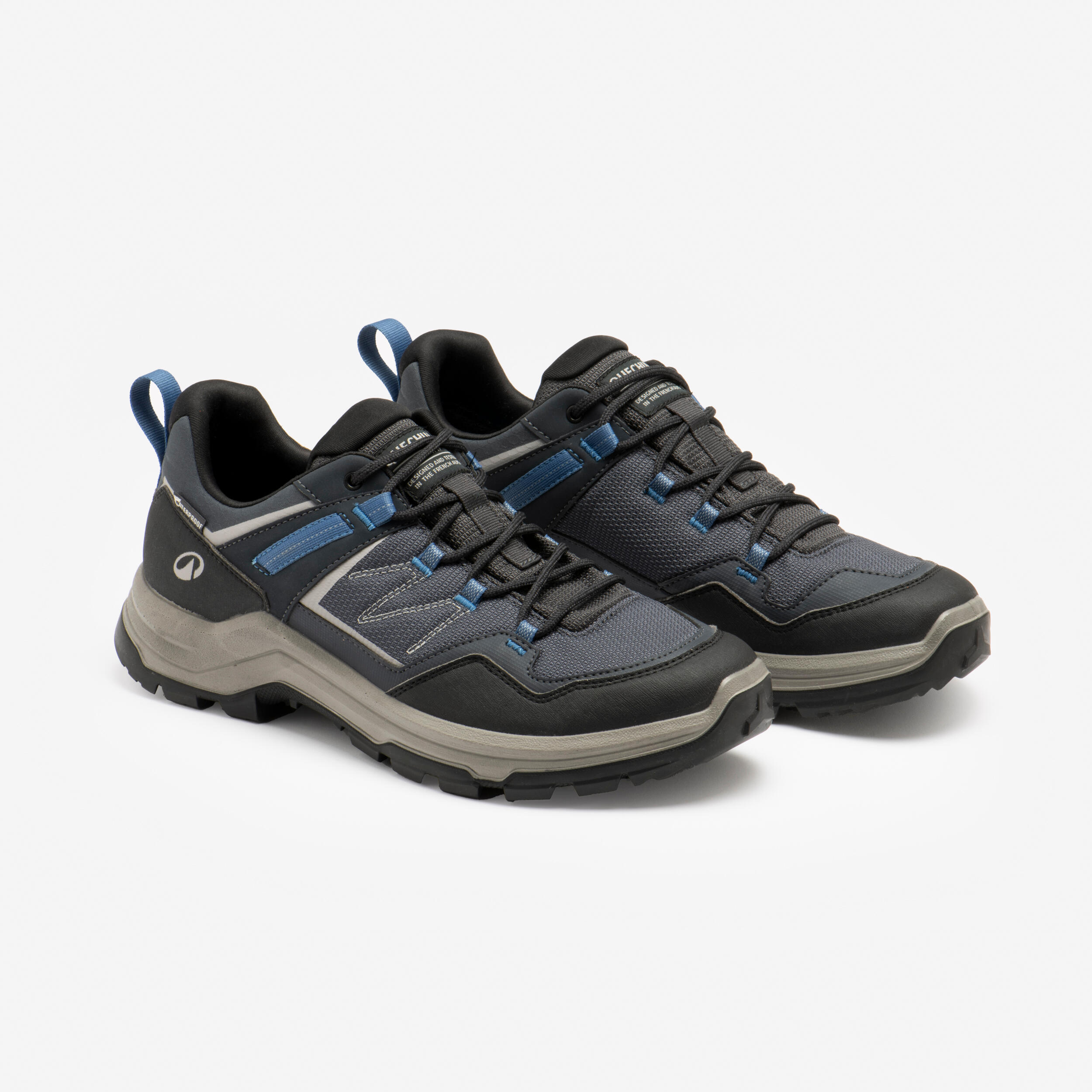 Chaussures de randonnée imperméables homme, MH 100 2/7