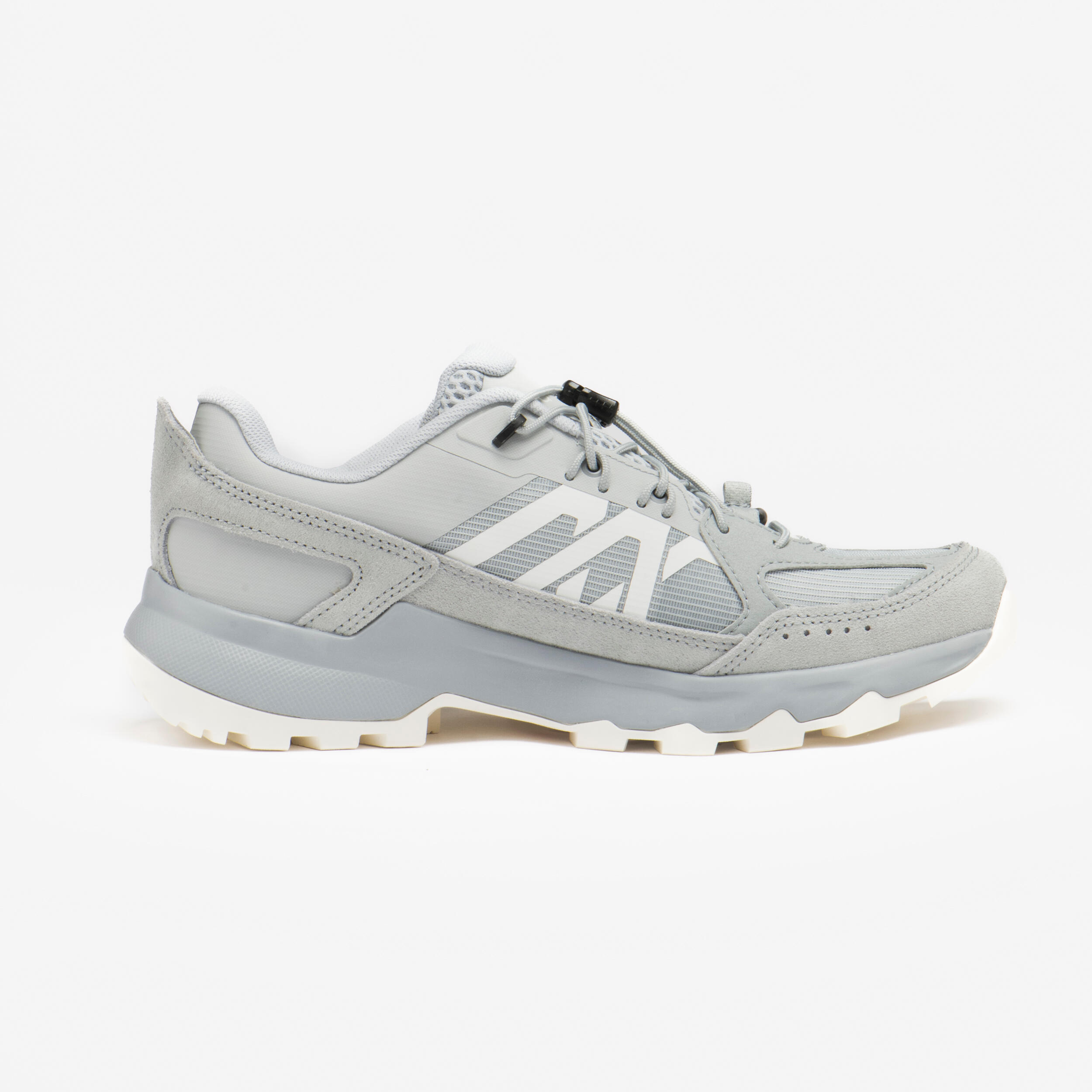 Chaussure de randonnée femme, MH500 Softer gris 3/5