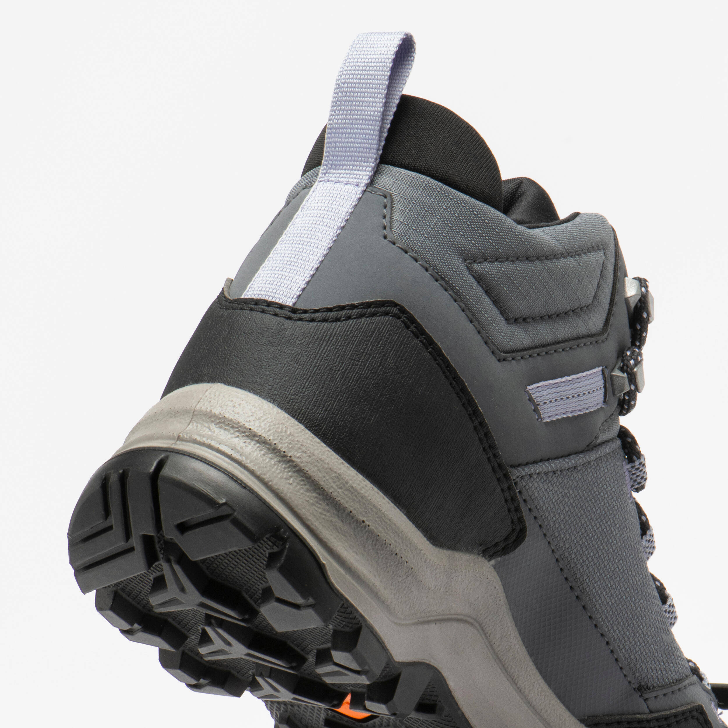 Women’s waterproof hiking boots, MH100 - Grey -  5