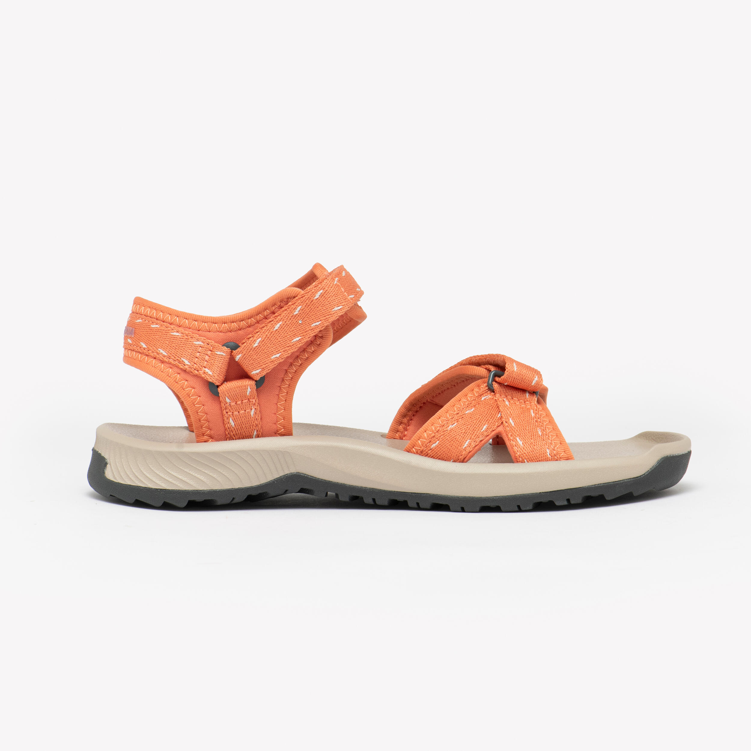 Sandales de randonnée femme, NH500 orange 3/6