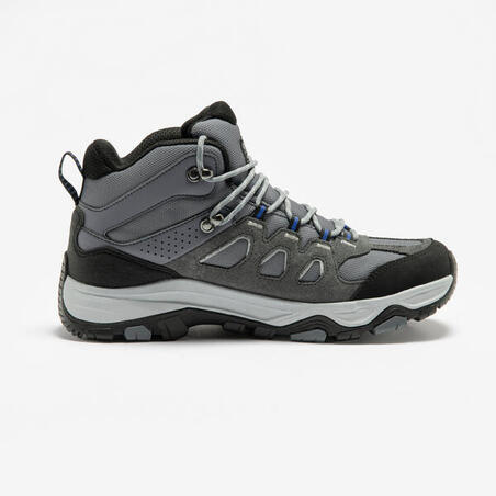 Черевики чоловічі MH500 для гірського туризму водонепроникні сірі