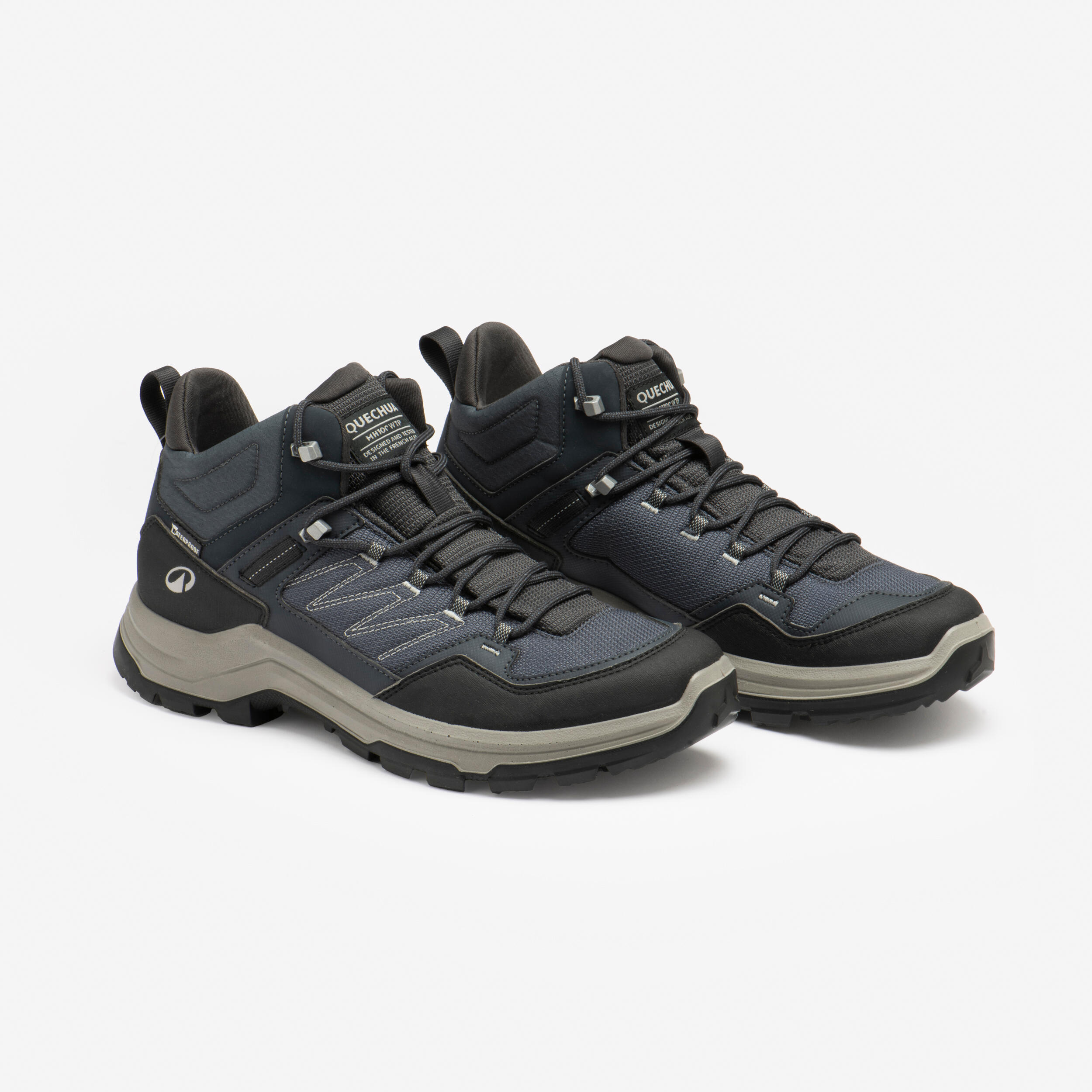 Chaussures de randonnée imperméables homme, MH 100 Mid 2/7
