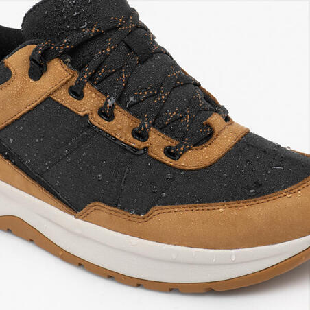 Черевики шкіряні чоловічі NH500 водонепроникні для туризму коричневі