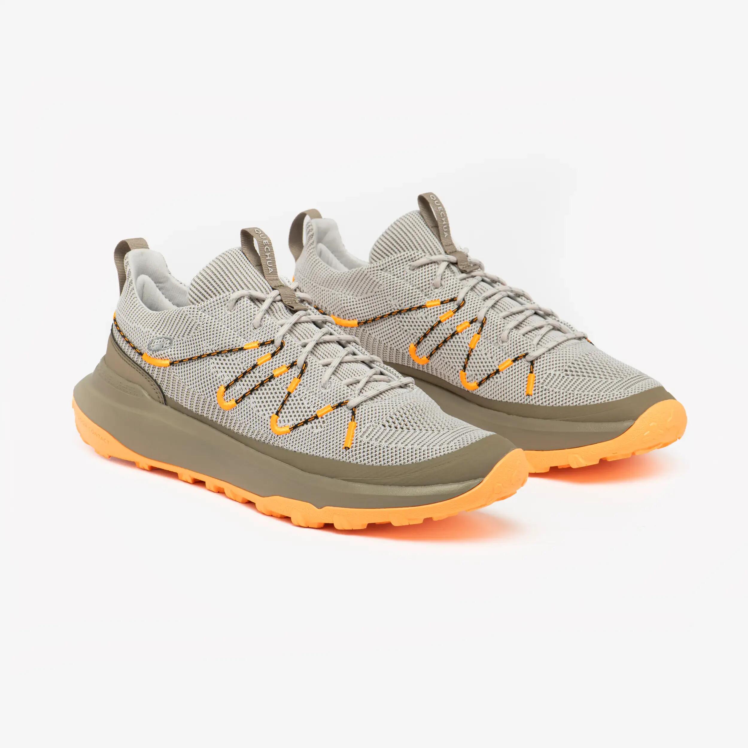 Men Hiking Shoes - Lightweight Cushion Comfort NH500 - Beige -  2