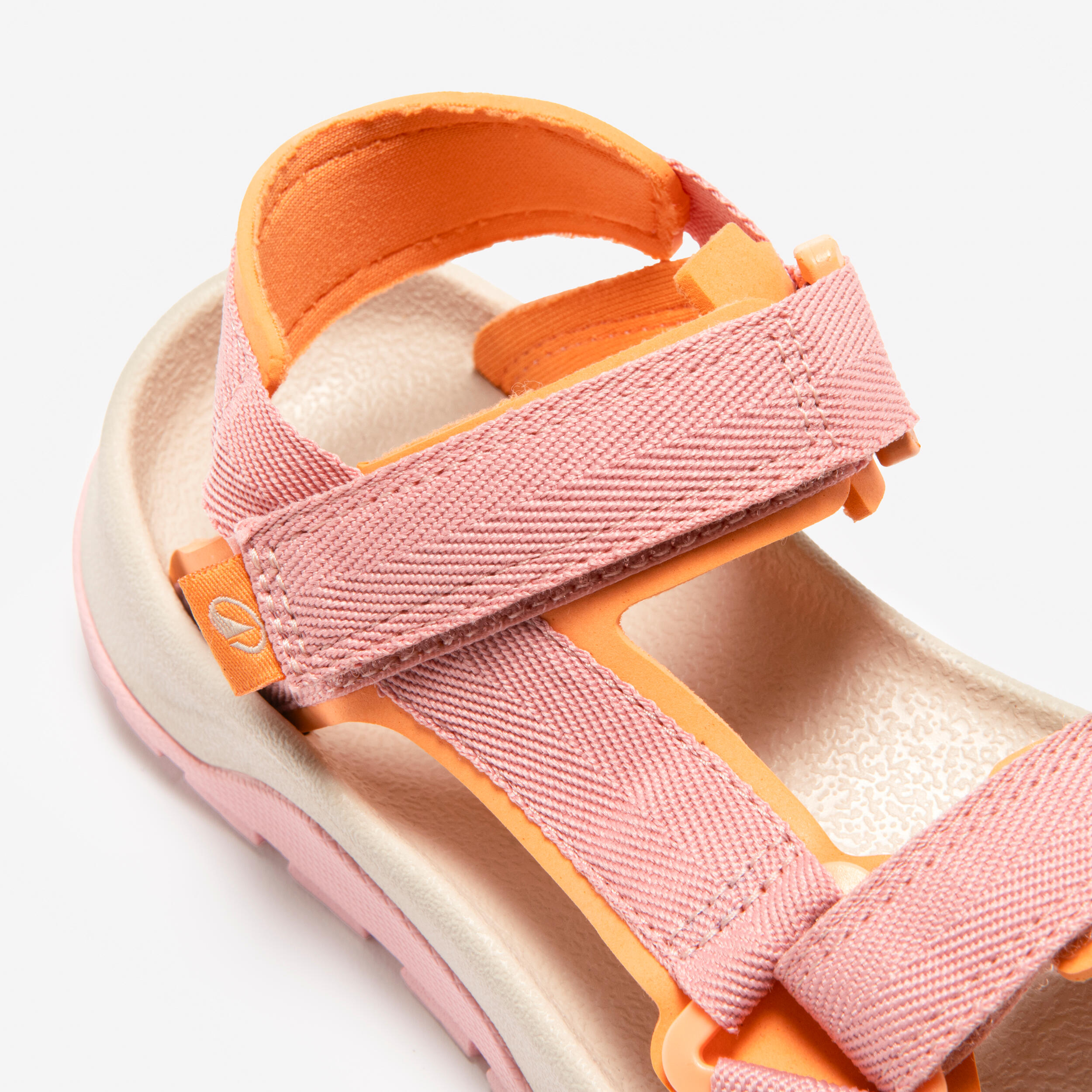 Kids’ Hook-and-Loop Hiking Sandals, NH 500 Sizes 7.5C–6 - QUECHUA