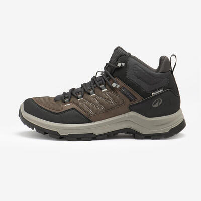 Scarpe trekking uomo MH100 impermeabili grigie