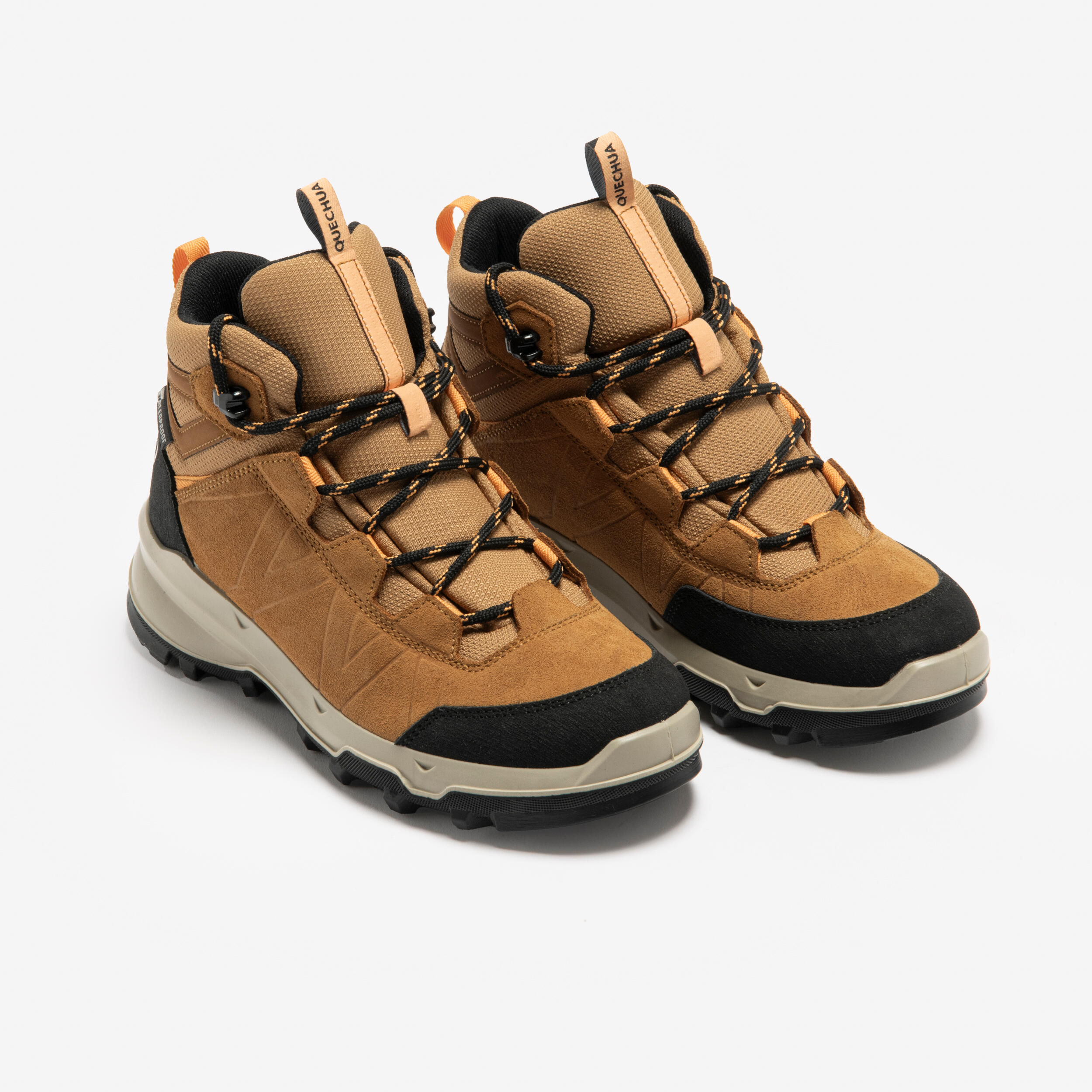Kids’ Waterproof Hiking Boots, MH 900 2/7