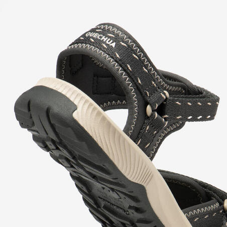 Сандалі жіночі NH500 для туризму сірі