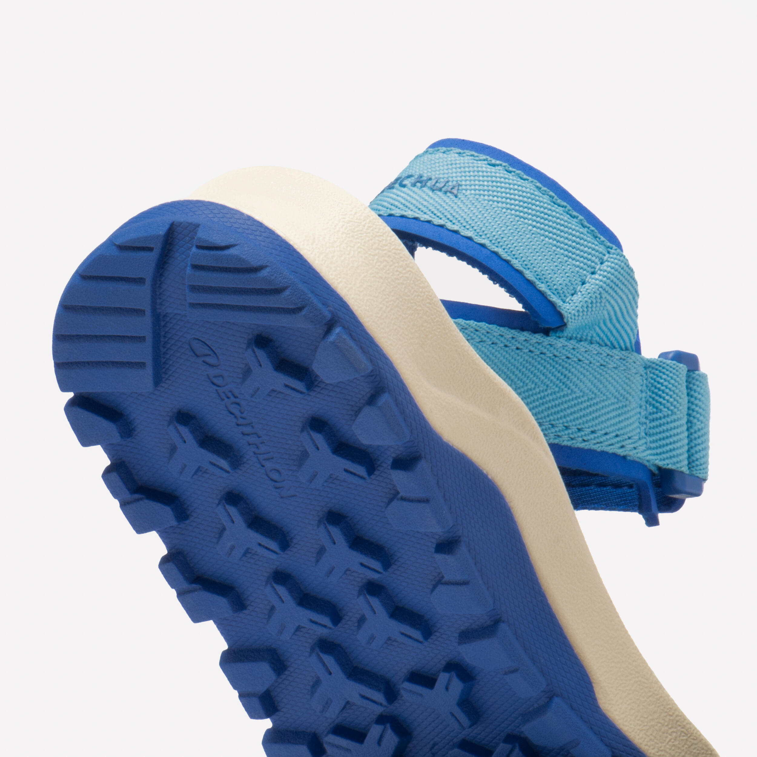 Kids’ Hook-and-Loop Hiking Sandals, NH 500 Sizes 7.5C–6 - QUECHUA