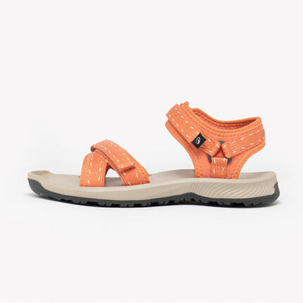 Sandales de randonnée femme, NH500 orange