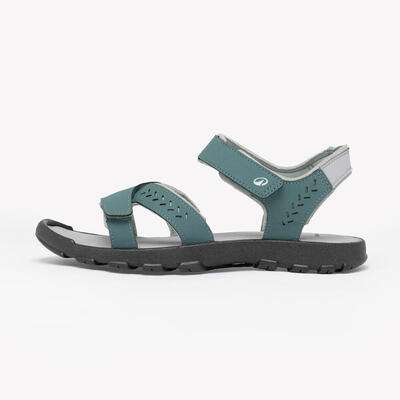 Sandali montagna donna NH100 verdi