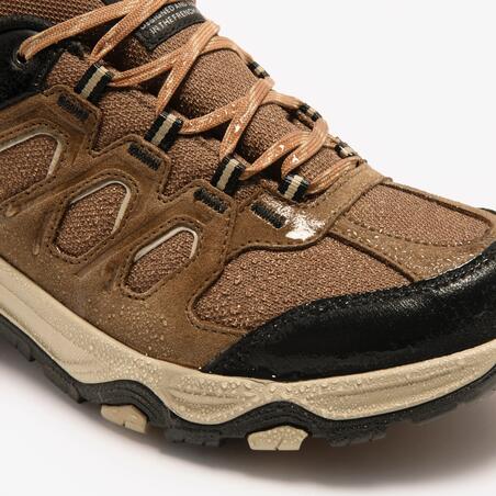 Черевики чоловічі MH500 для туризму водонепроникні коричневі