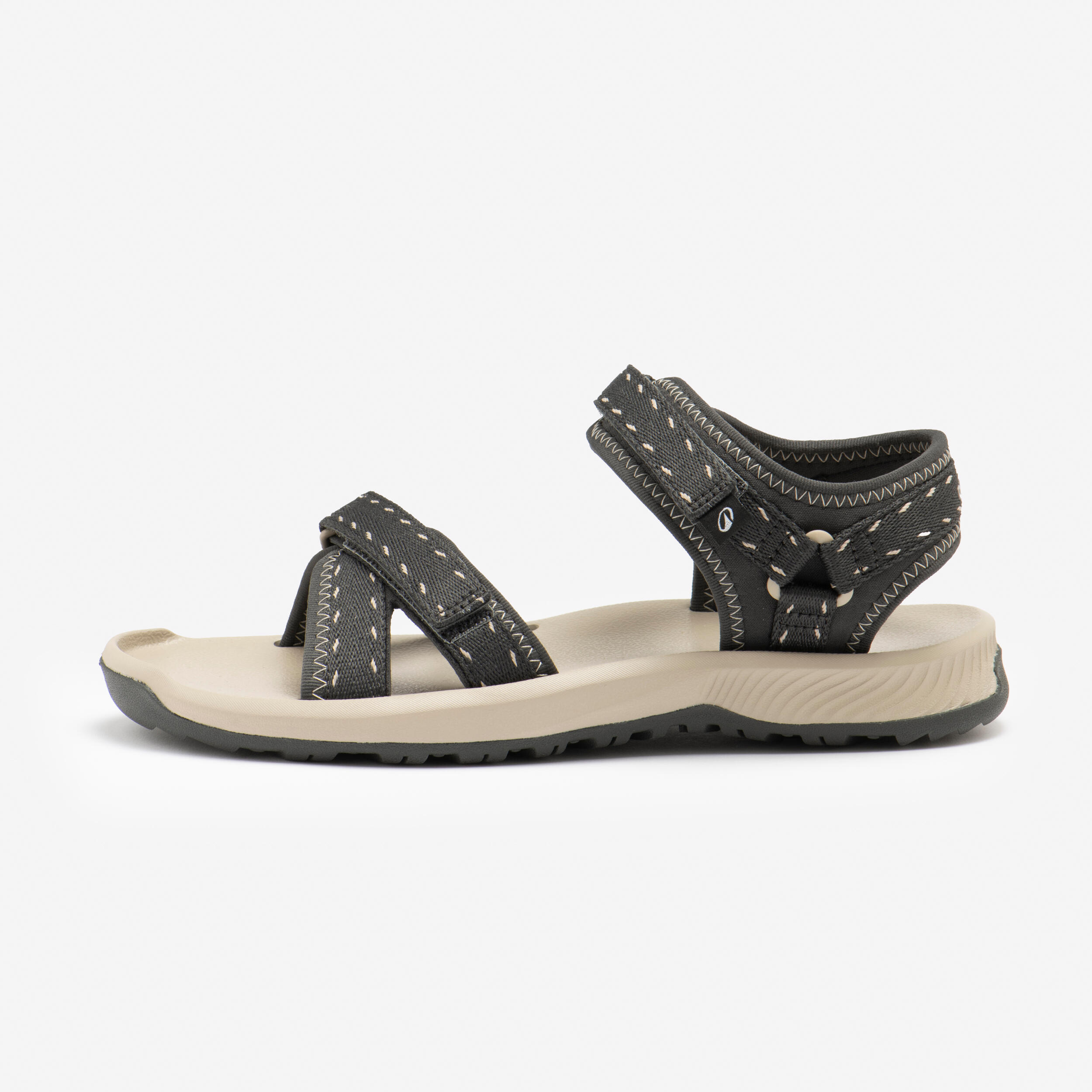 Women’s hiking sandals, NH500 - Grey