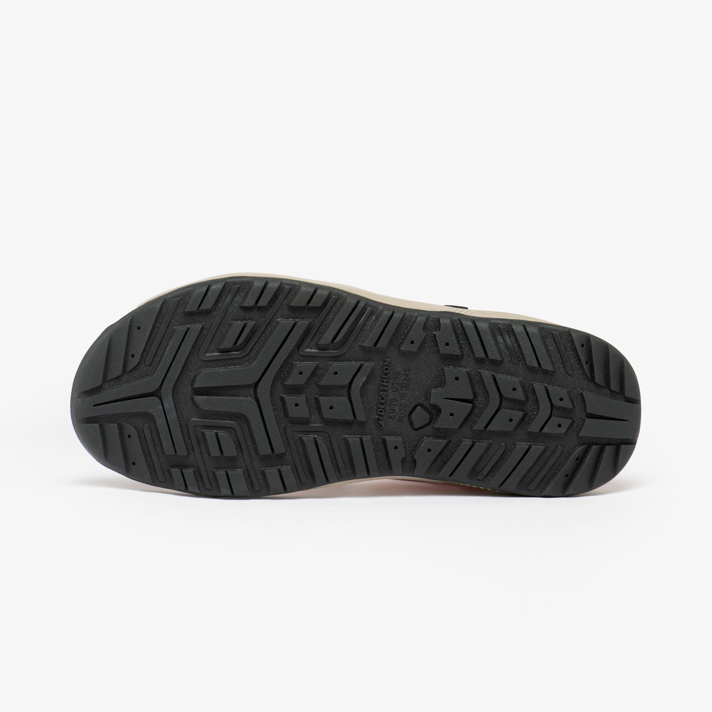 Sandales de randonnée femme, NH500 orange 4/6