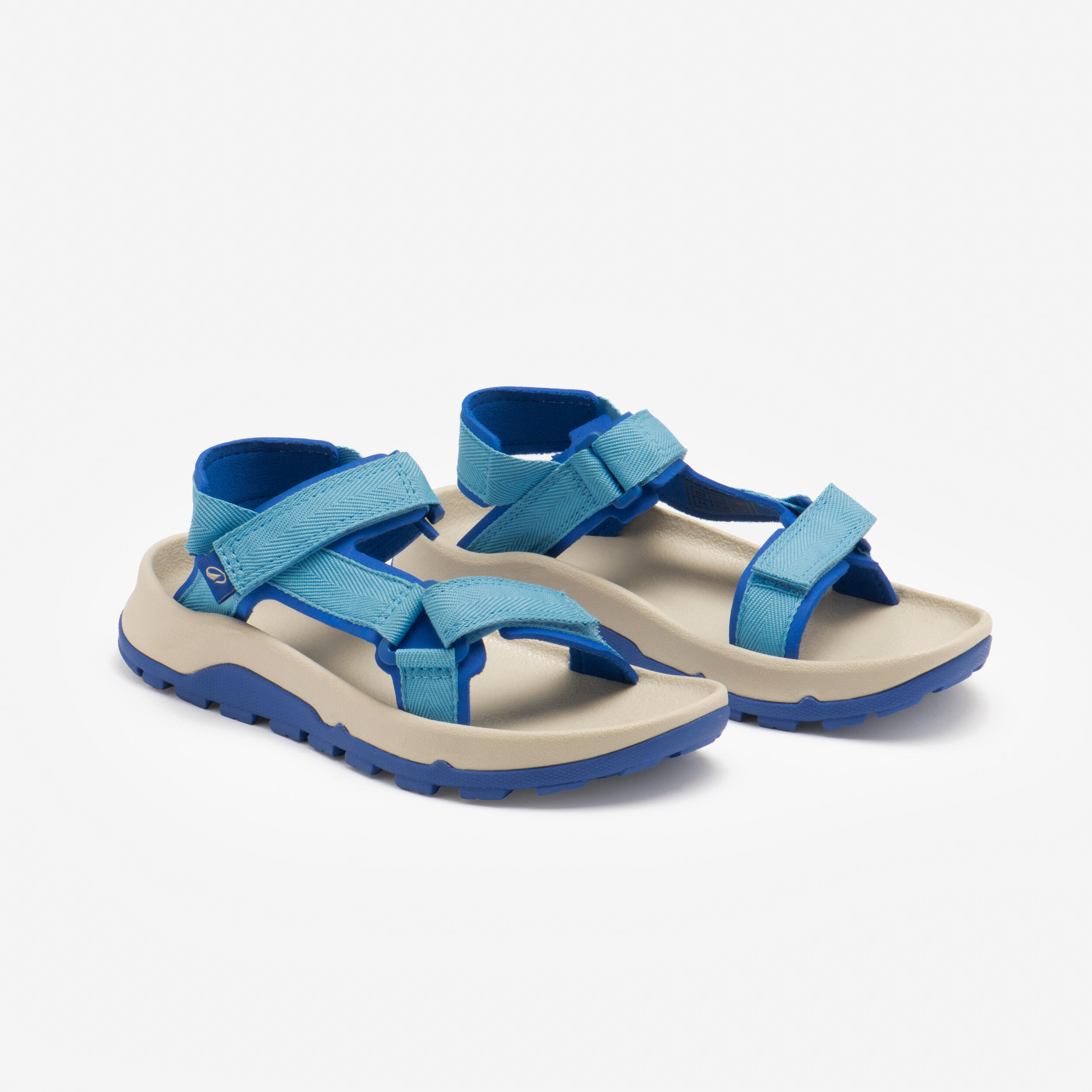 Sandales de randonnée à bande autoagrippante enfant, NH 500 Tailles 7,5C à 6 2/8