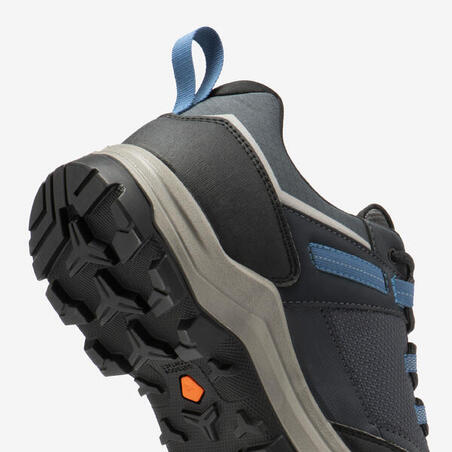 Черевики чоловічі MH100 для гірського туризму водонепроникні сині