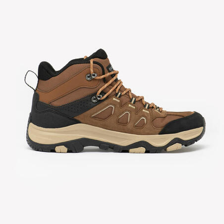 Черевики чоловічі MH500 для гірського туризму водонепроникні коричневі