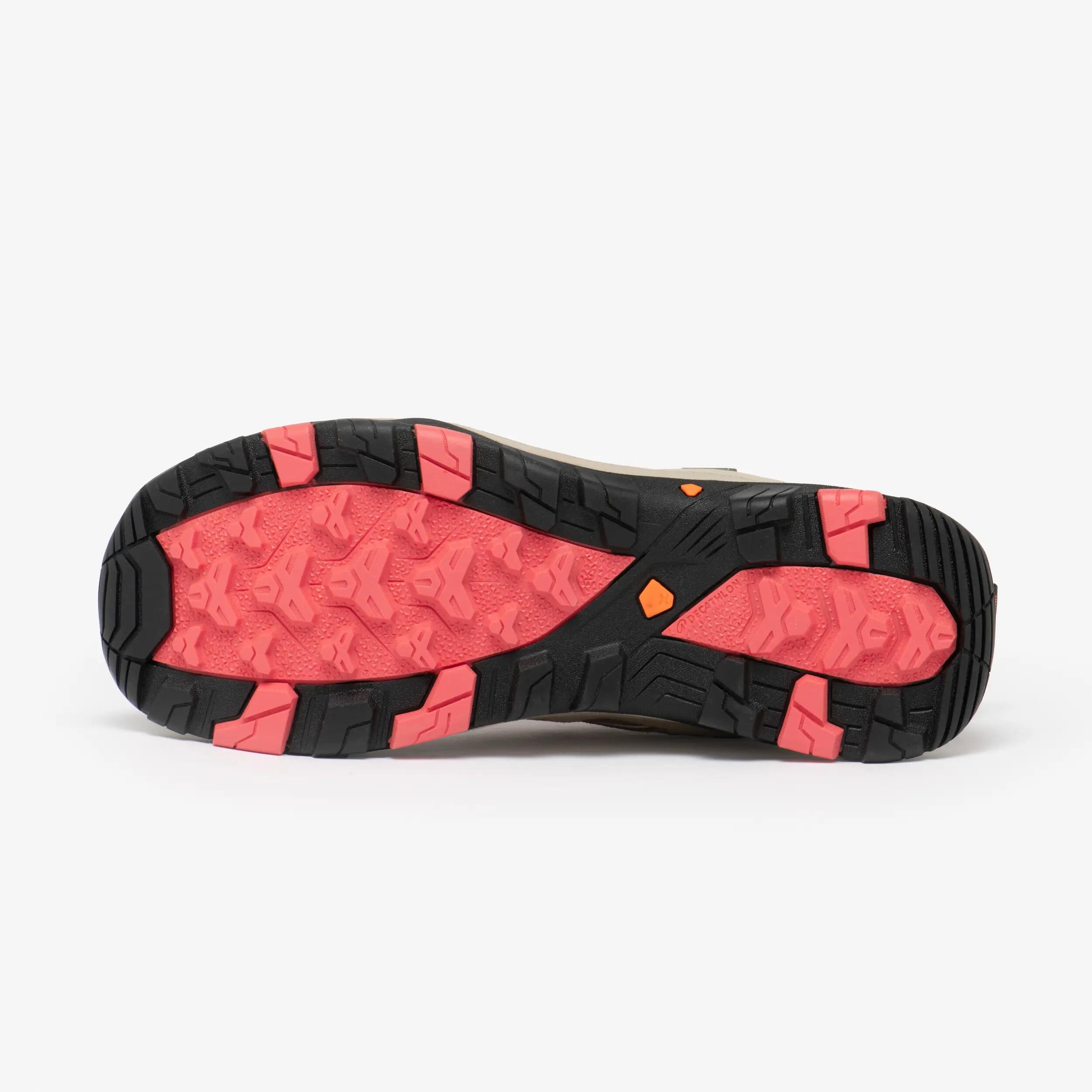 Kadın Su Geçirmez Outdoor Ayakkabı - Bej - MH500 4/7