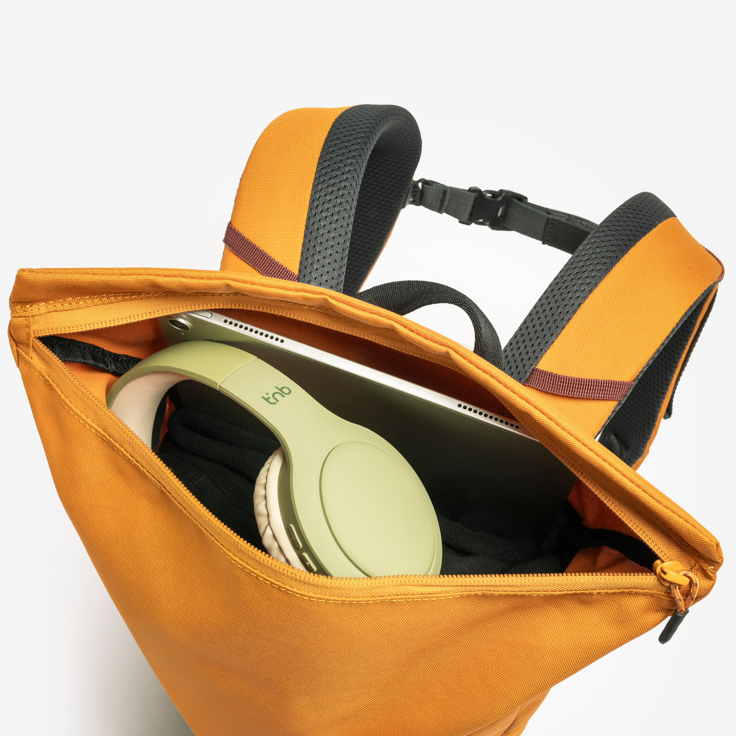 Sac à dos de randonnée 16+4L, Escape 500 Rolltop marron 10/10