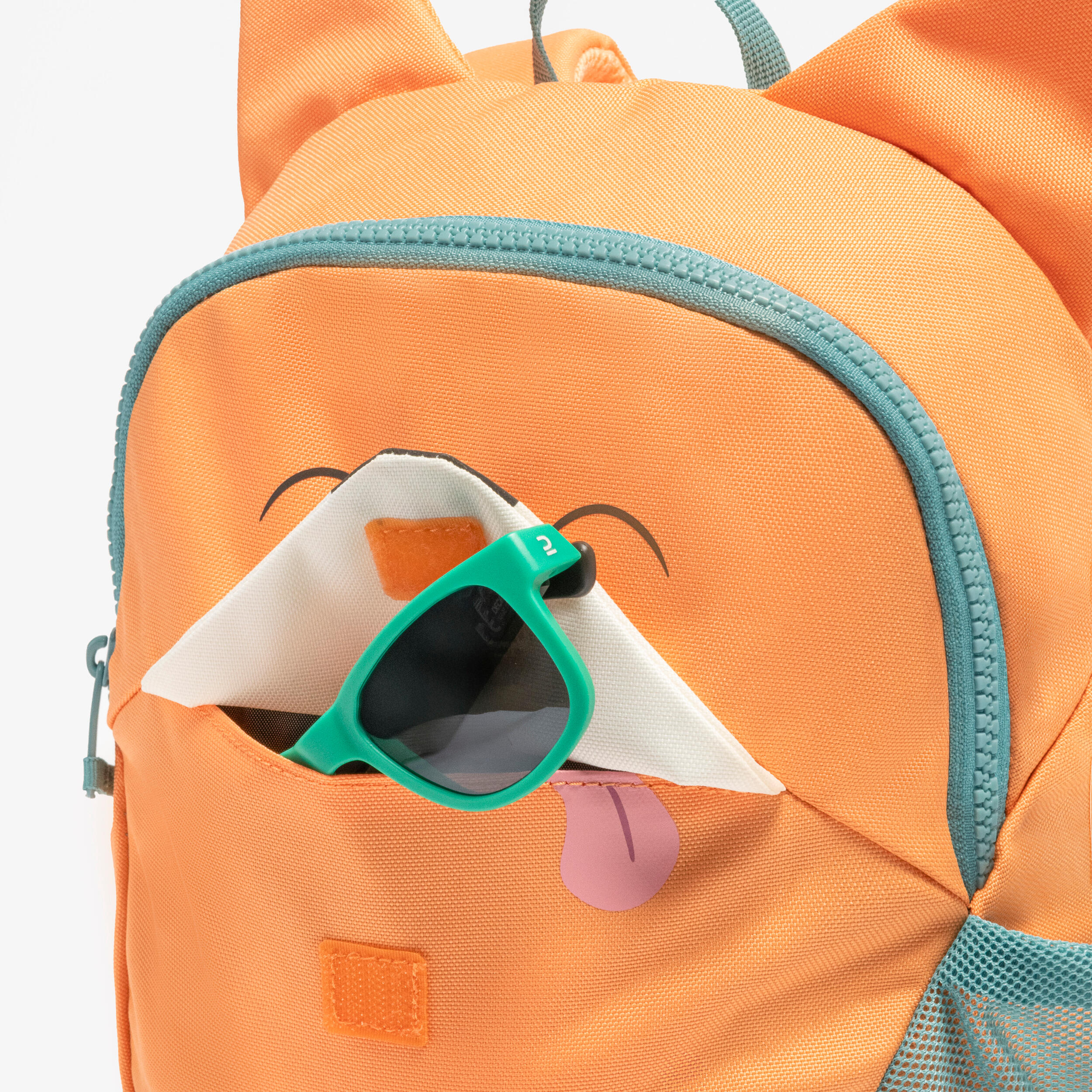 Kids’ Hiking Backpack 7 L, NH 100 Fox Age 2–5 - QUECHUA