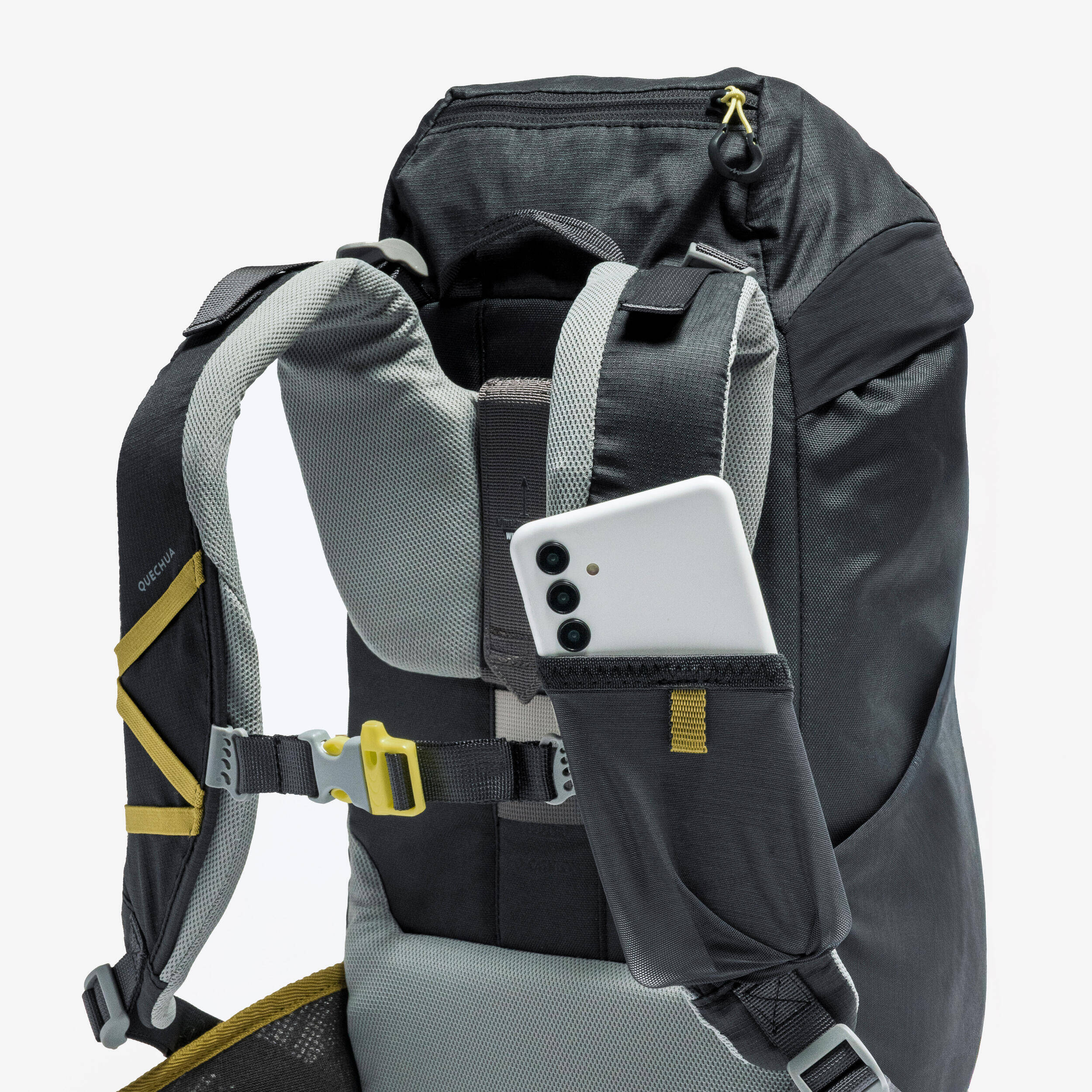 Hiking backpack 18 L, 7-15 years, MH500 - Grey -  5