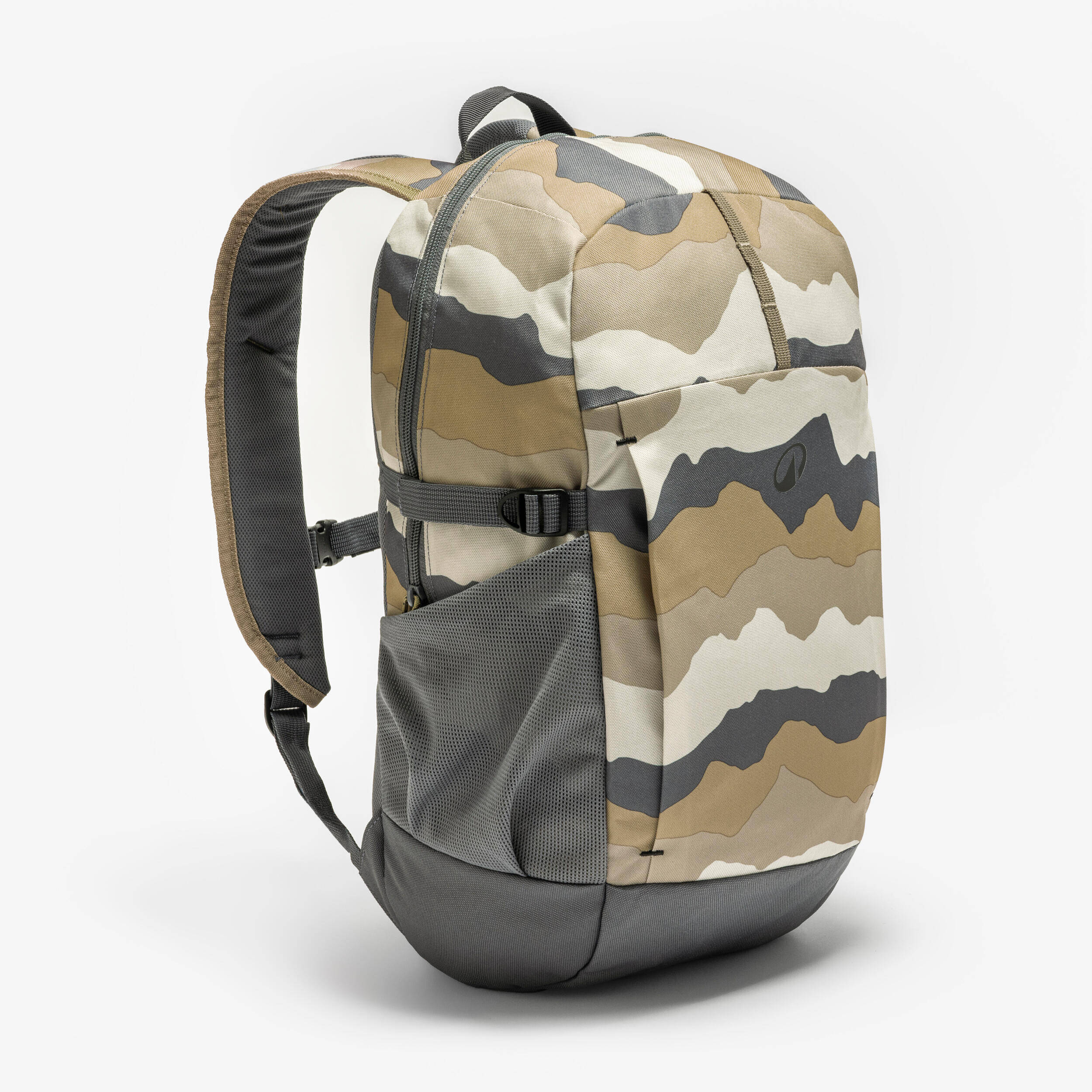 20 L backpack, Arpenaz 100 - Beige -  1